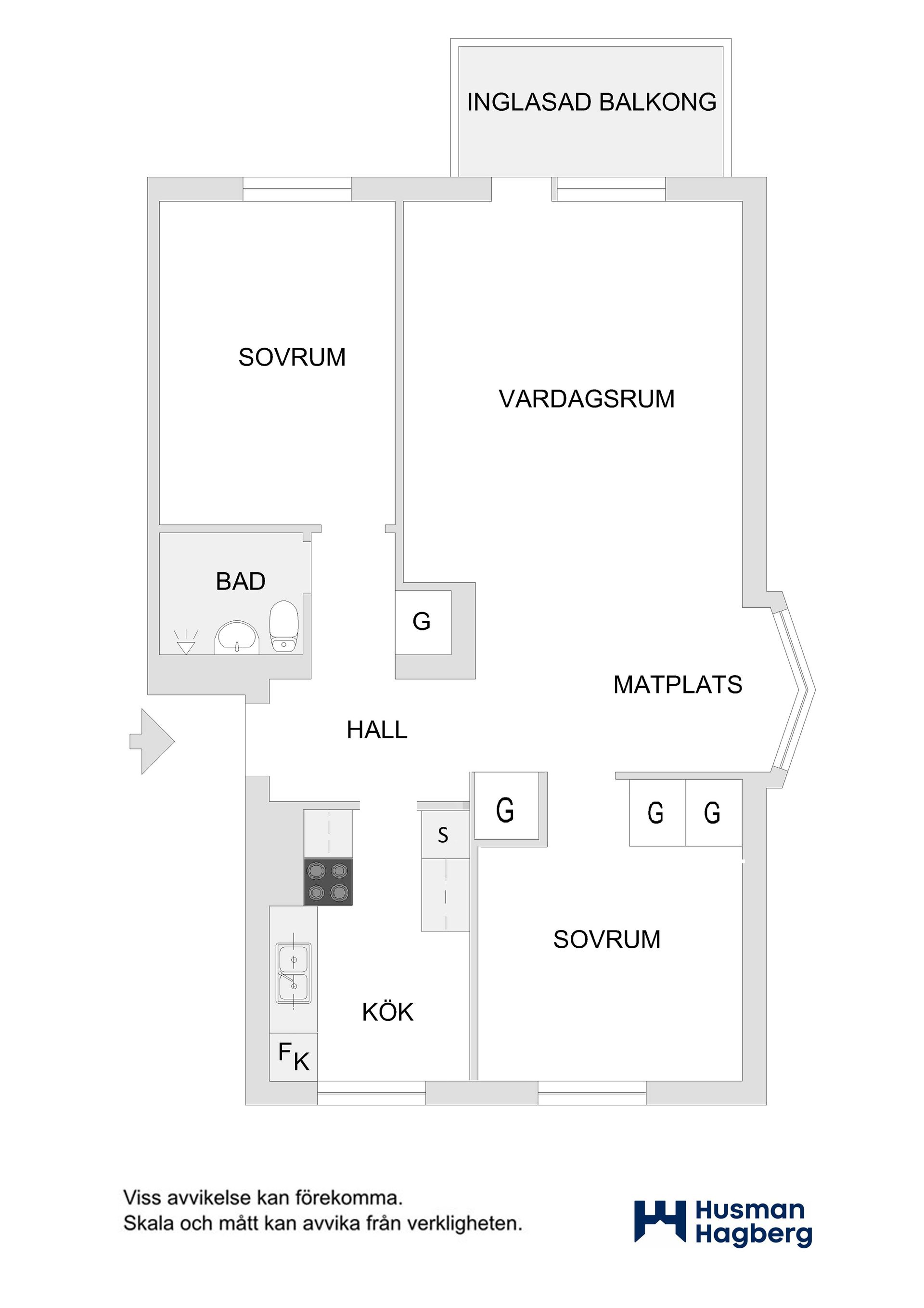 Bostadsrätt, Stenmarksvägen 13C, Haga, Umeå