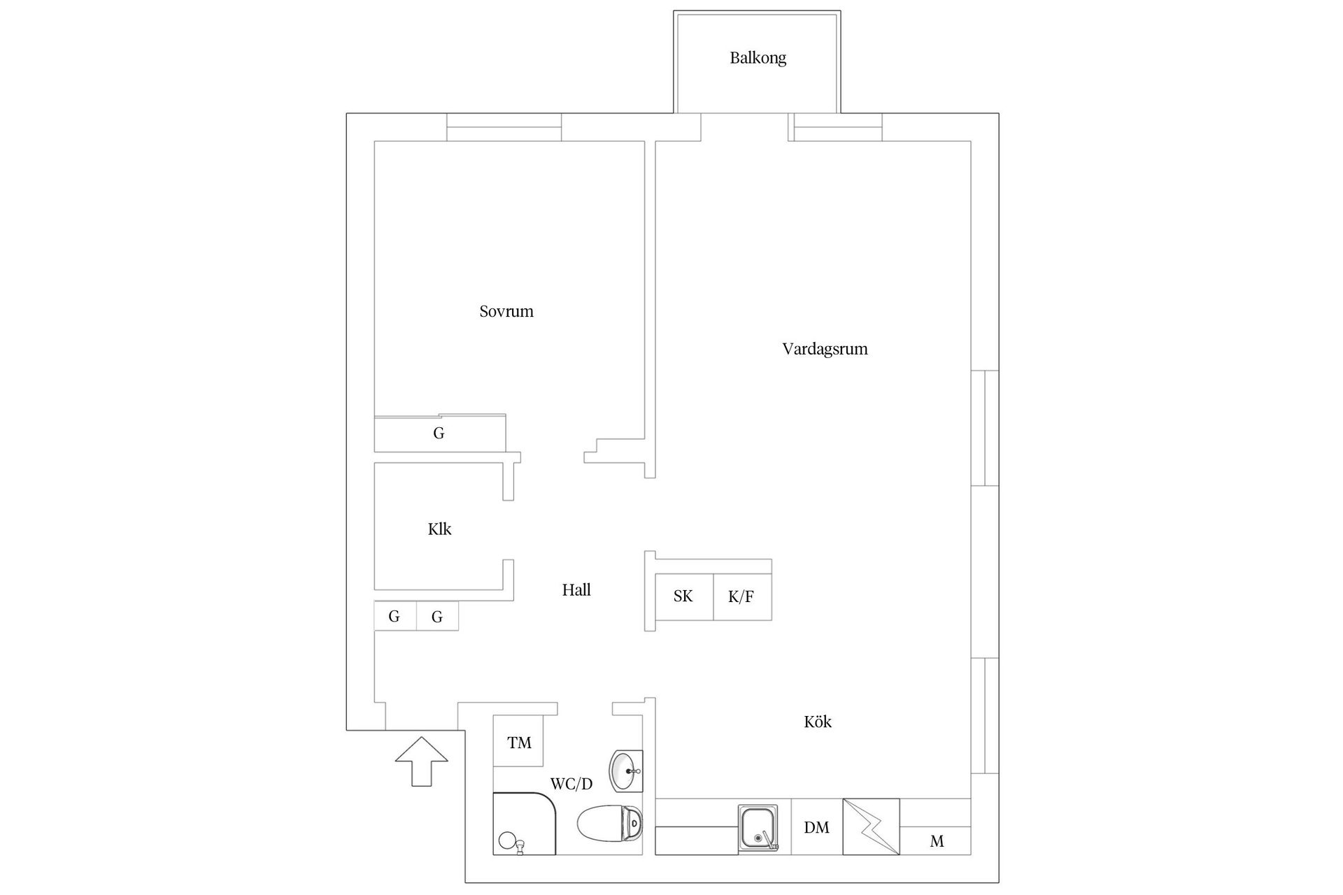 Bostadsrätt, Fritzhemsgatan 63C, Frösön, Östersund