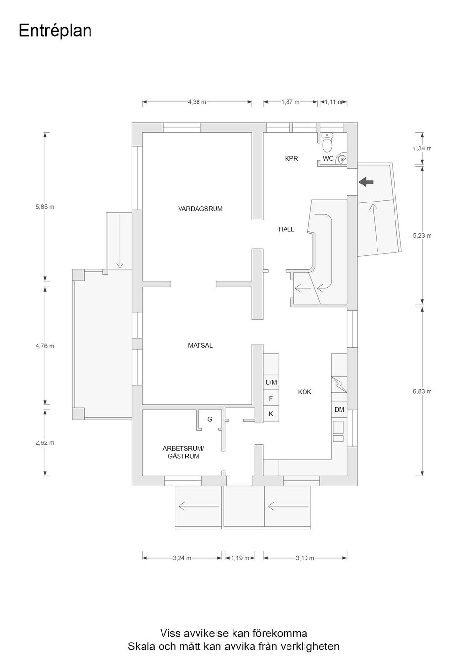 Villa, Sjögatan 30, Motala city, Motala