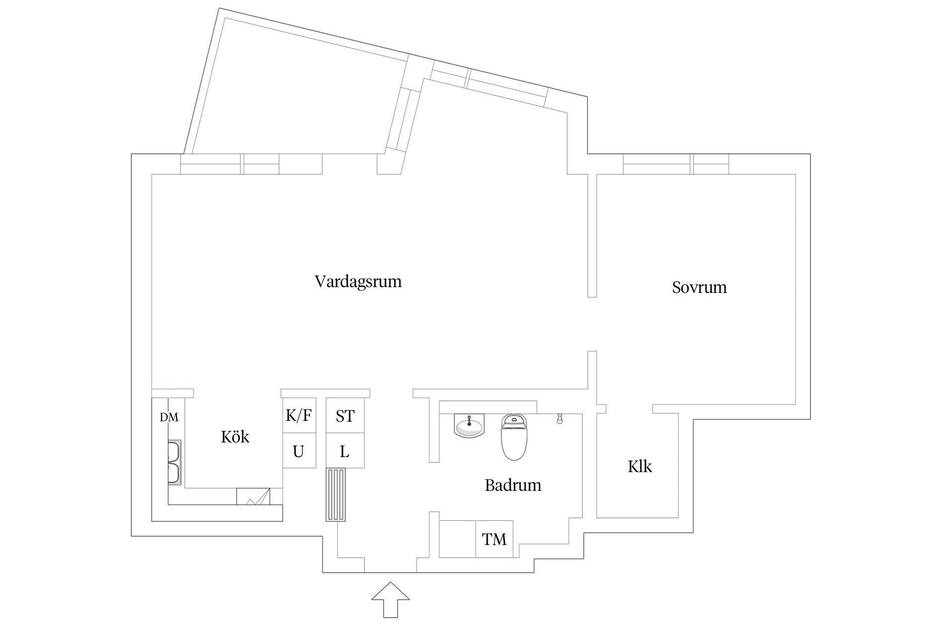 Bostadsrätt, Karlskronavägen 6C, Björkhagen, Stockholm