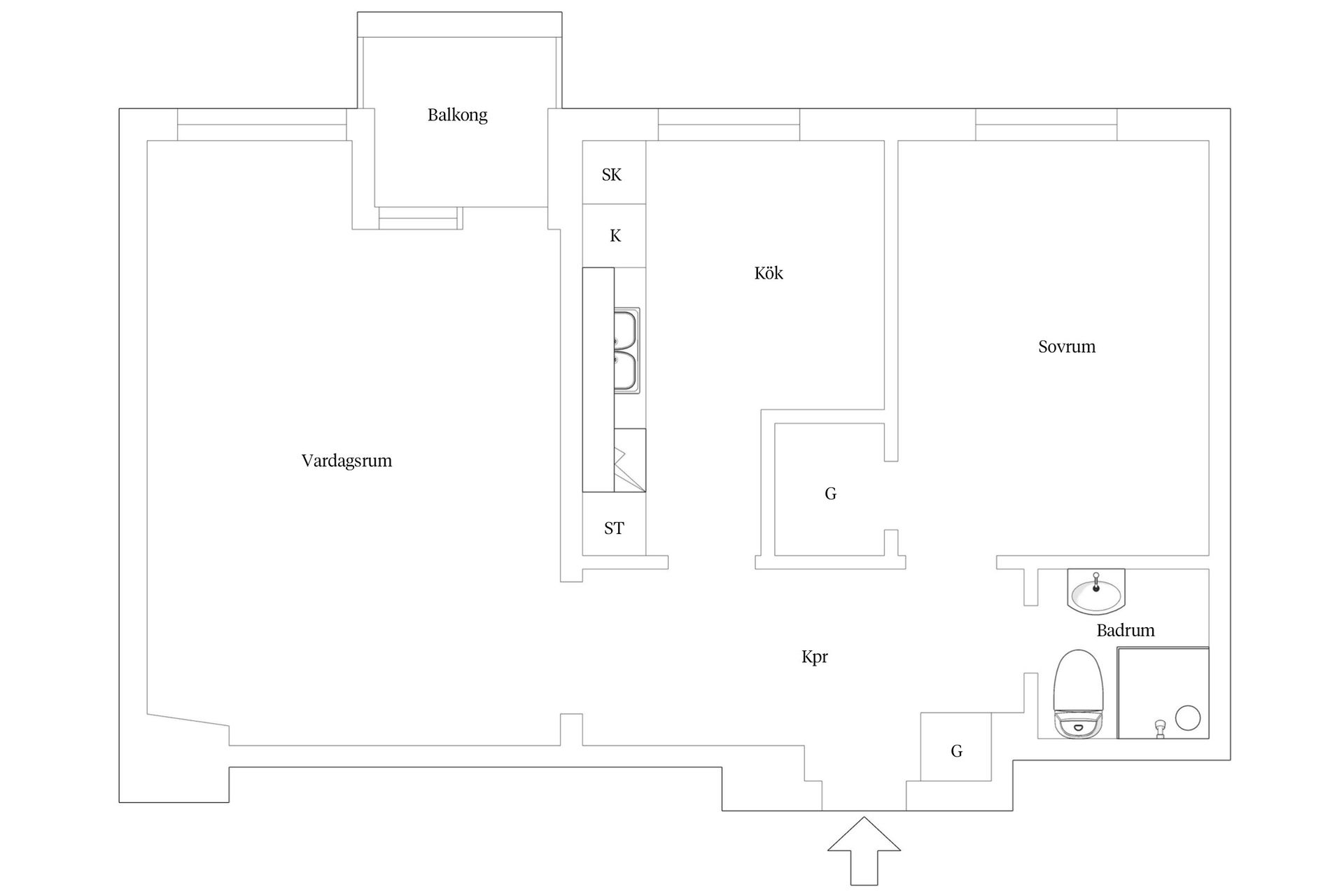 Bostadsrätt, Nygatan 88, Trelleborg - Centralt, Trelleborg