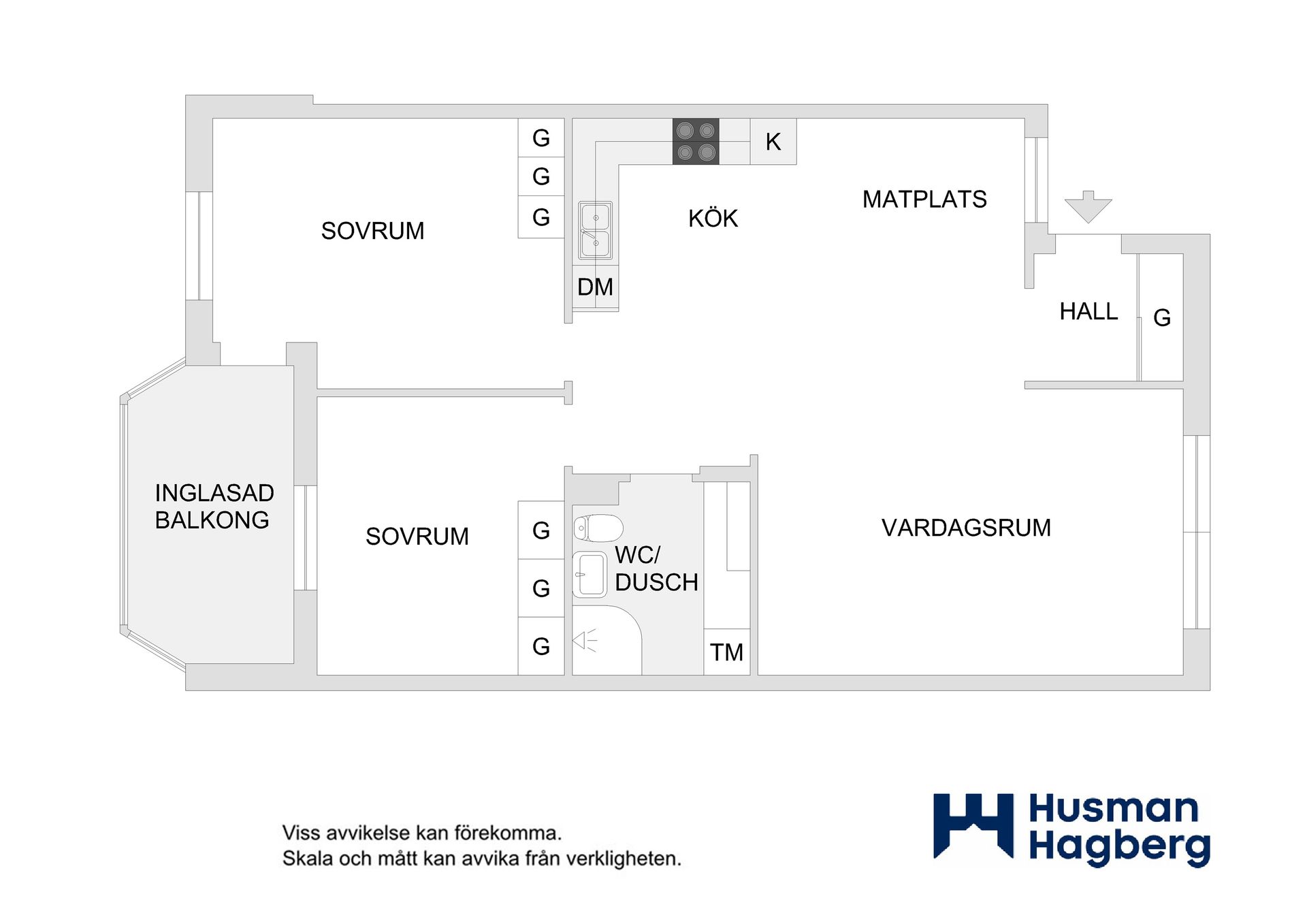 Bostadsrätt, Östra Kyrkogatan 12, Centrum, Umeå