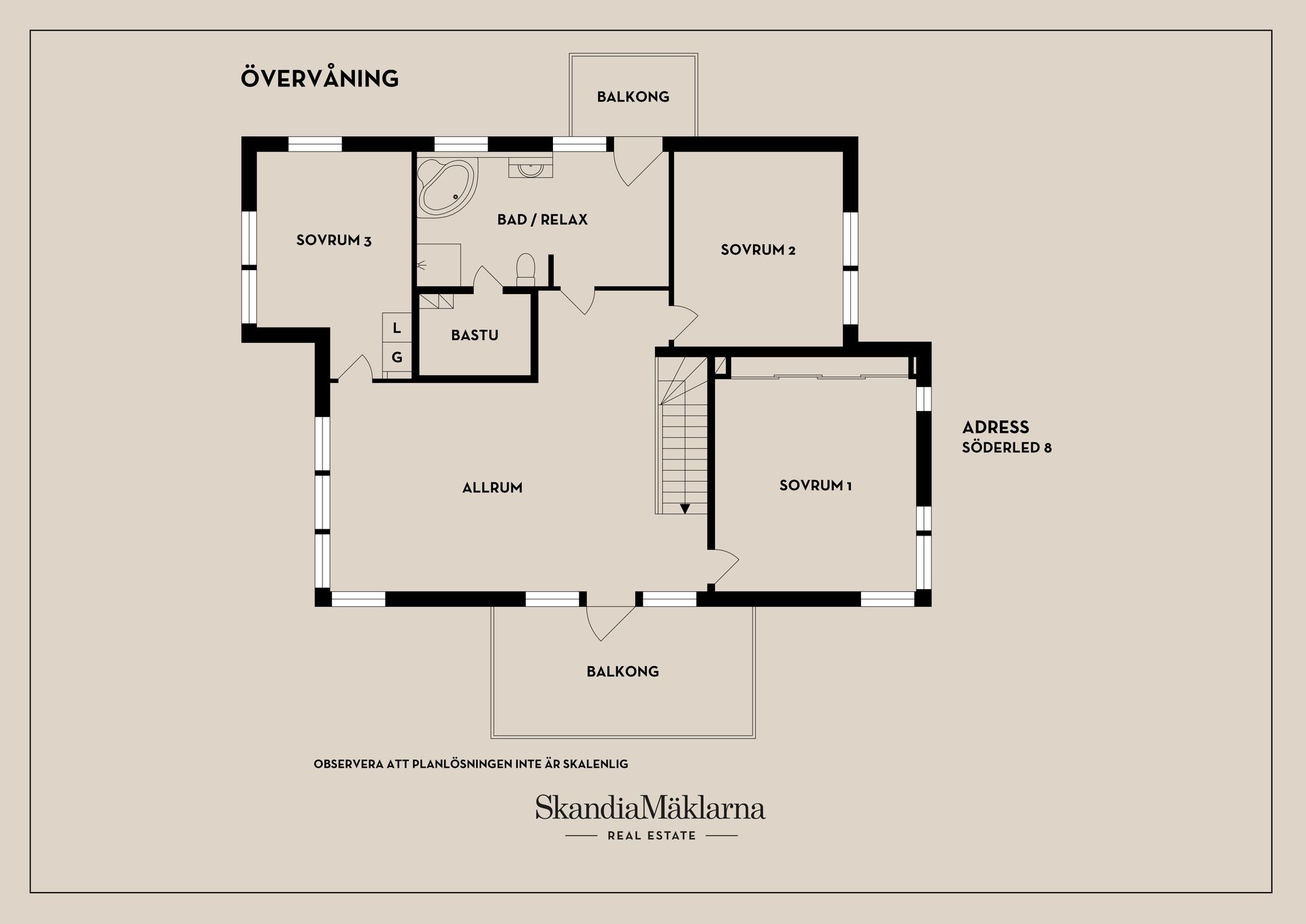 Villa, Söderled 8, Gustavsvik, Nacka