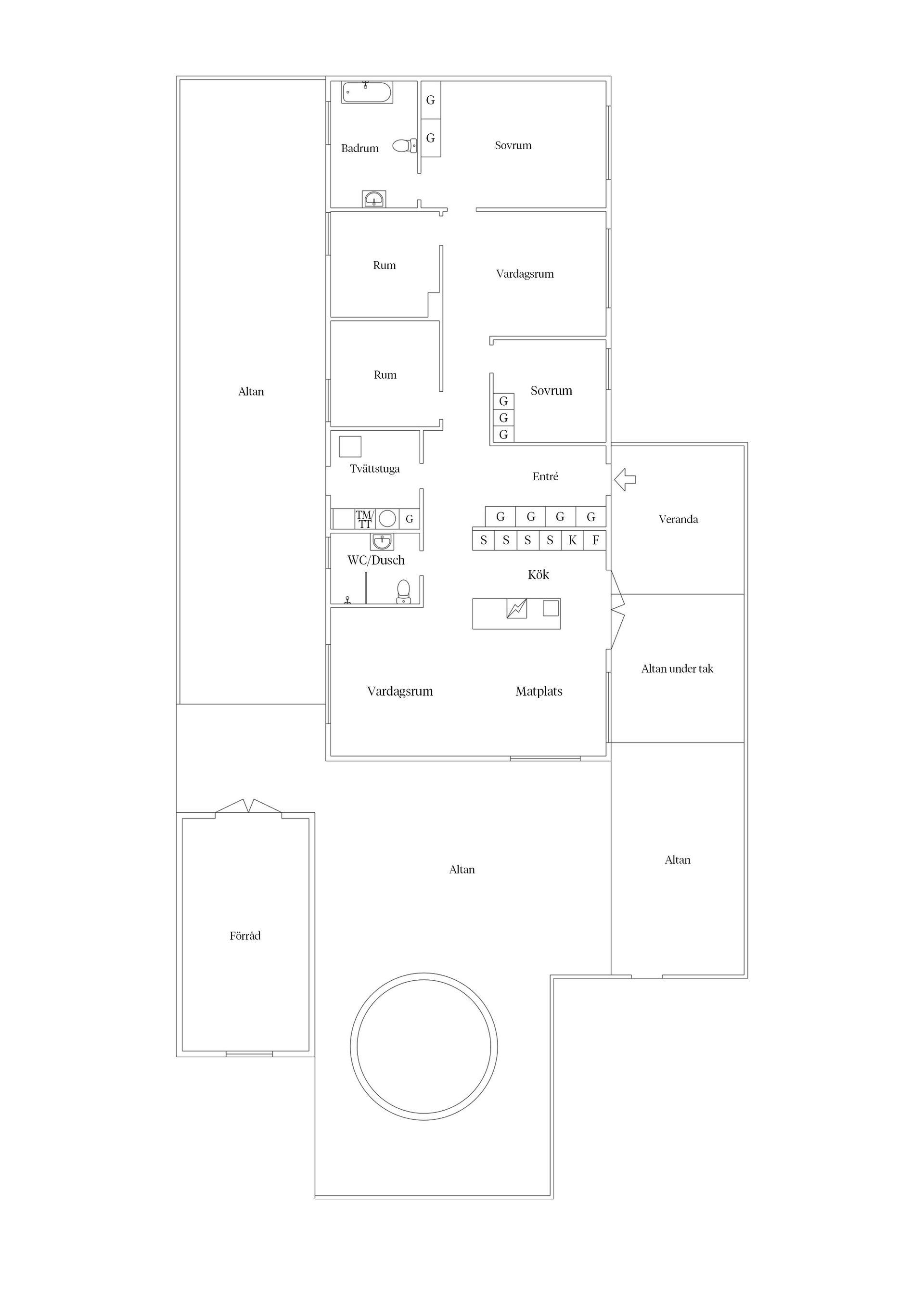 Villa, Stavby-Husby 60, Alunda, Uppsala