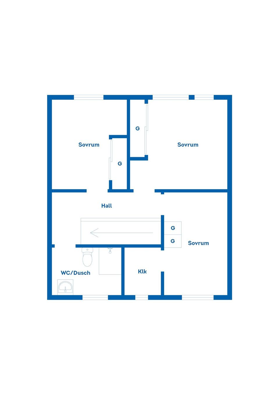 Bostadsrätt, Radhus, Högsbacksgatan 73, Harvestad, Linköping