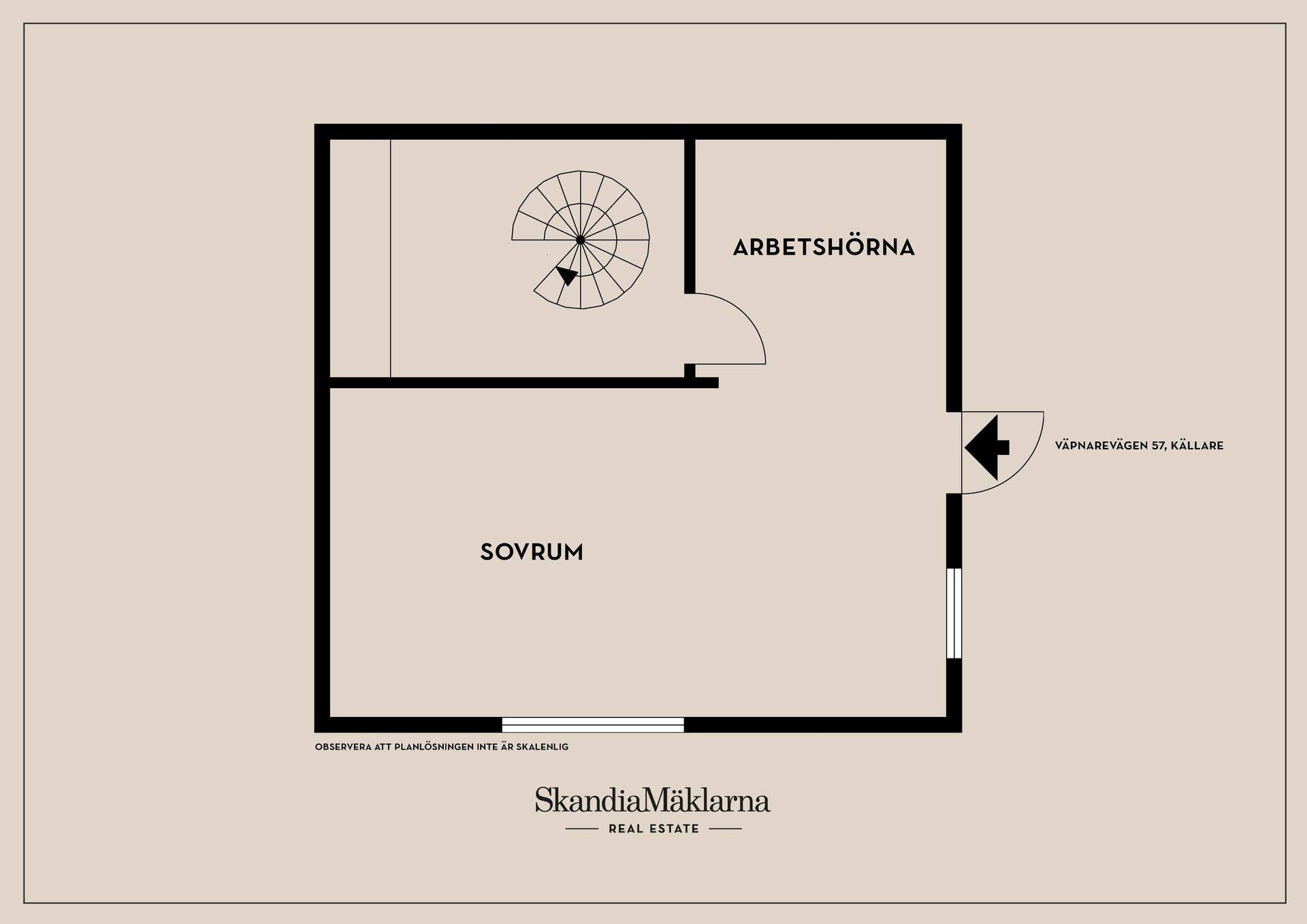 Radhus, Väpnarevägen 57, Huddinge