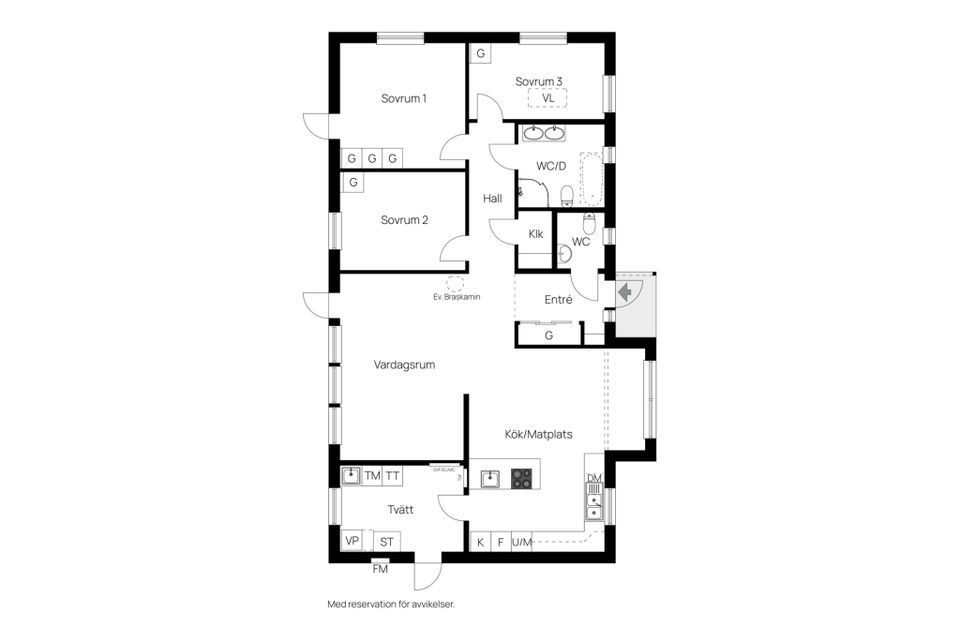 Villa, Stenblocksvägen 3, Stora Hasstorp, Örebro