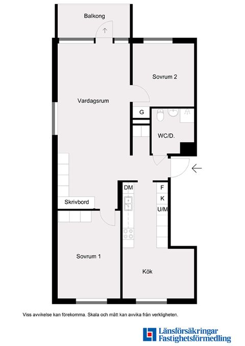 Bostadsrätt, Mariehemsvägen 29B, Mariehem, Umeå