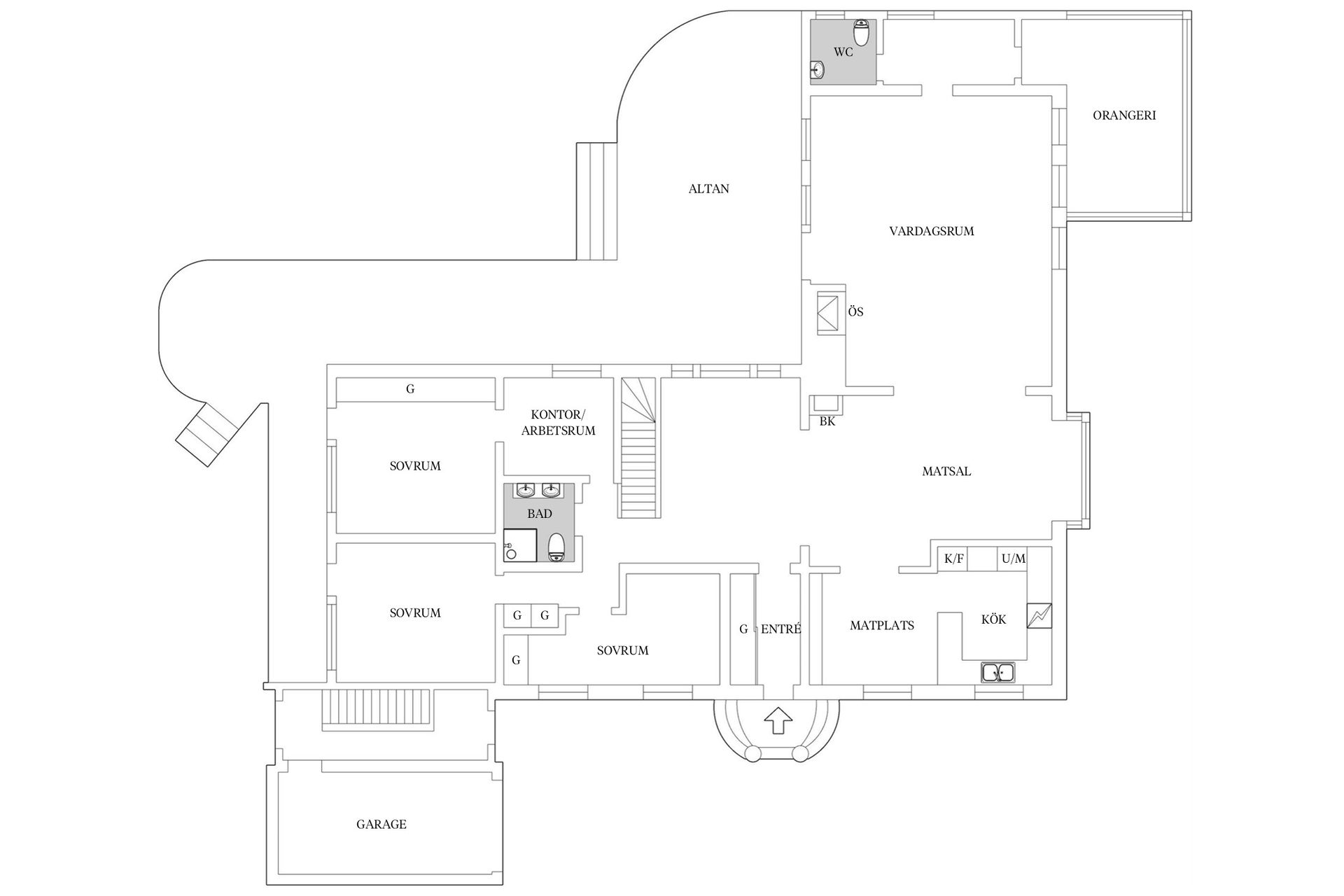 Villa, Ynglingagatan 8, Bellevue Sjösida, Malmö