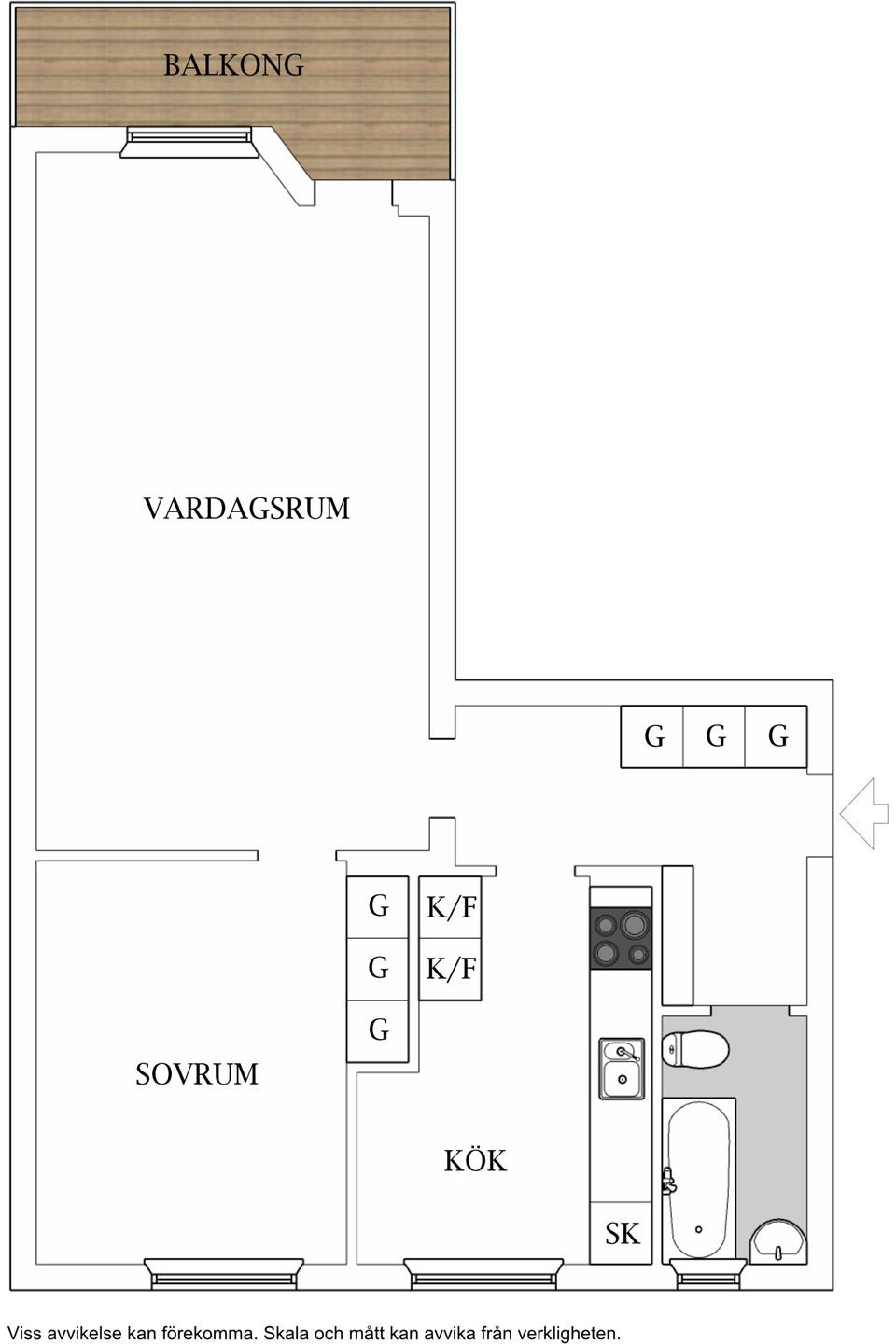 Bostadsrätt, Frihetsvägen 21, Jakobsberg, Järfälla