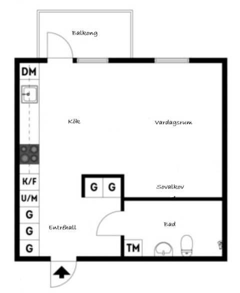 Bostadsrätt, Famngatan 8, Flatås, Göteborg