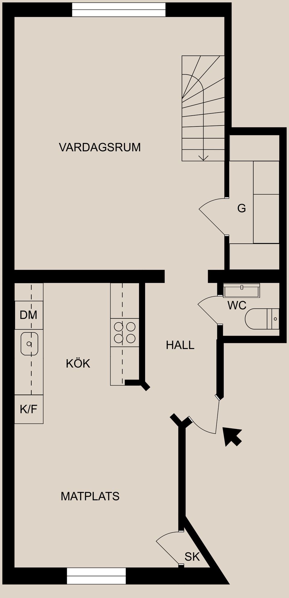 Bostadsrätt, Lagergrensgatan 19, Söder, Norrköping