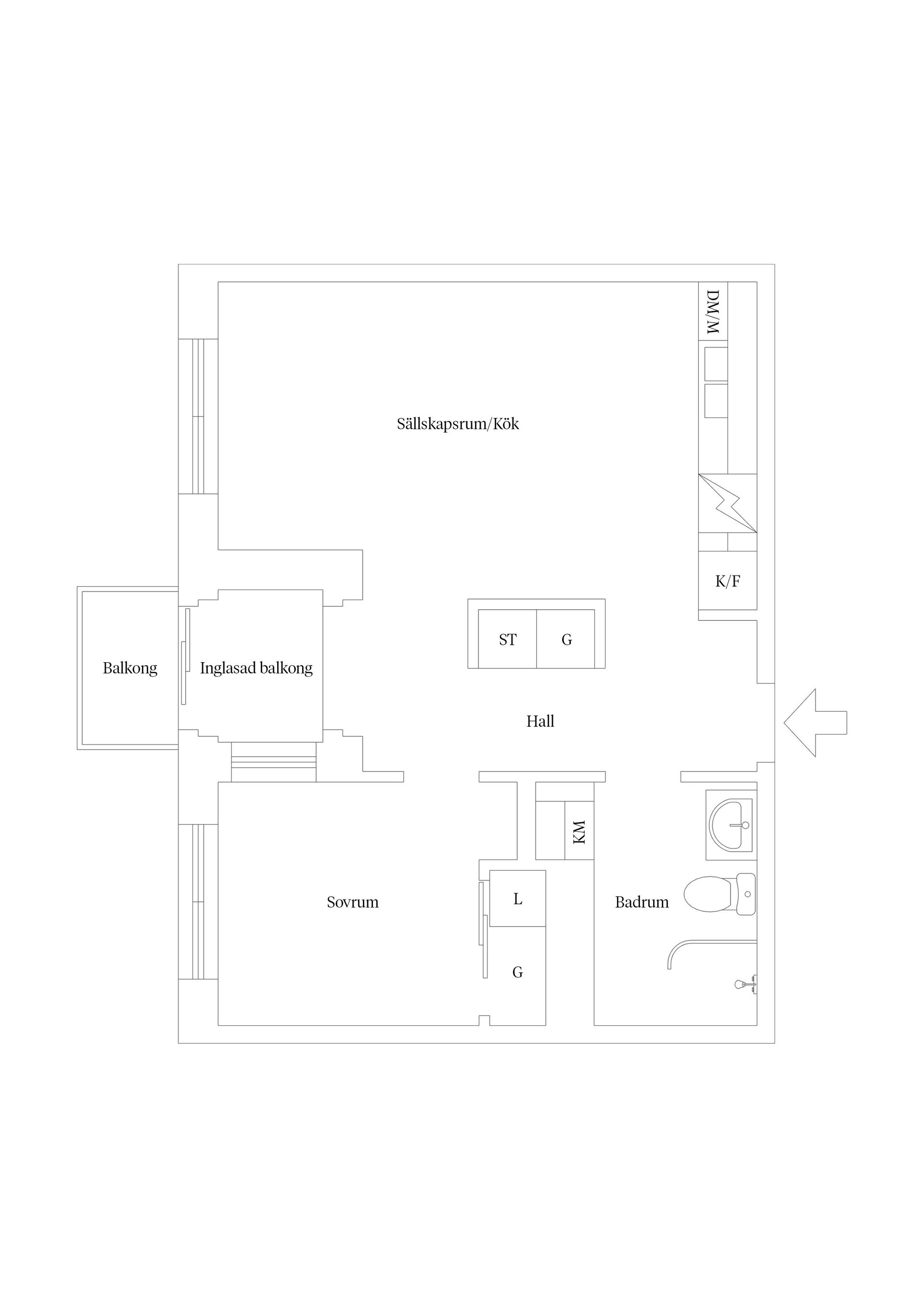 Bostadsrätt, Stapelbäddsgatan 18, Västra Hamnen, Malmö