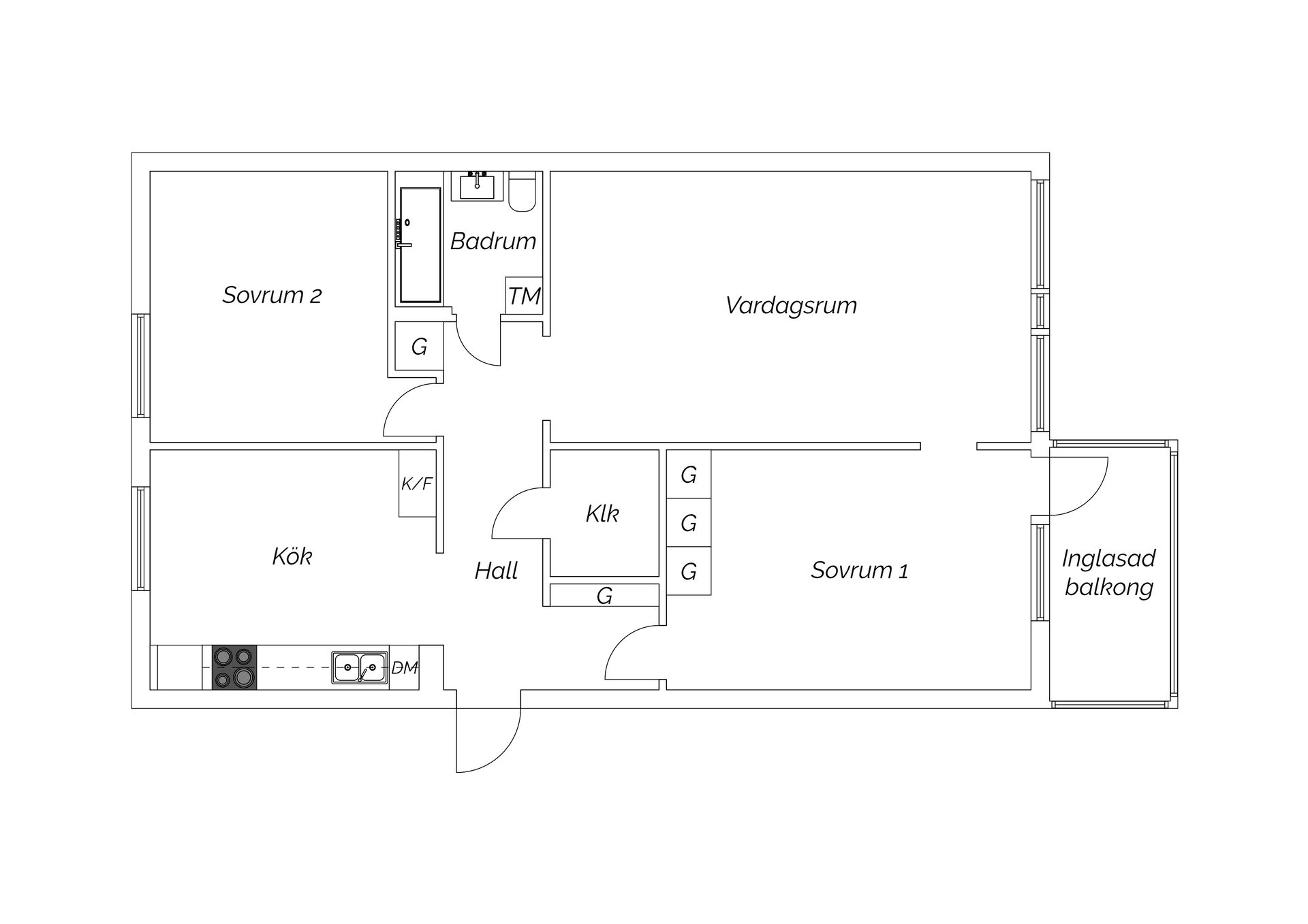 Bostadsrätt, Bågevägen 43D, Bosvedjan, Sundsvall