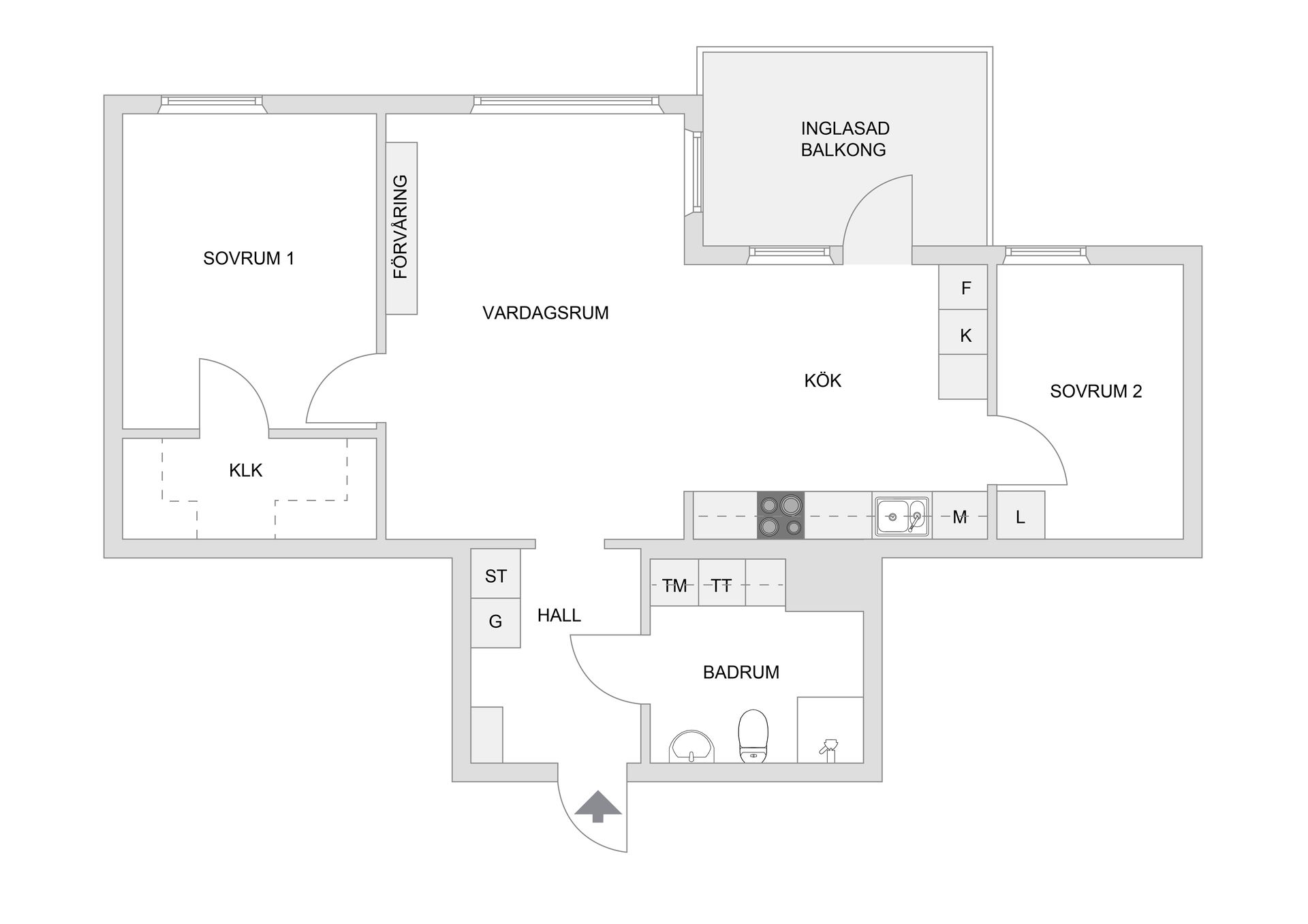 Bostadsrätt, Maskinistvägen 1, 5 tr, Bolinder Strand - Kallhäll, Järfälla