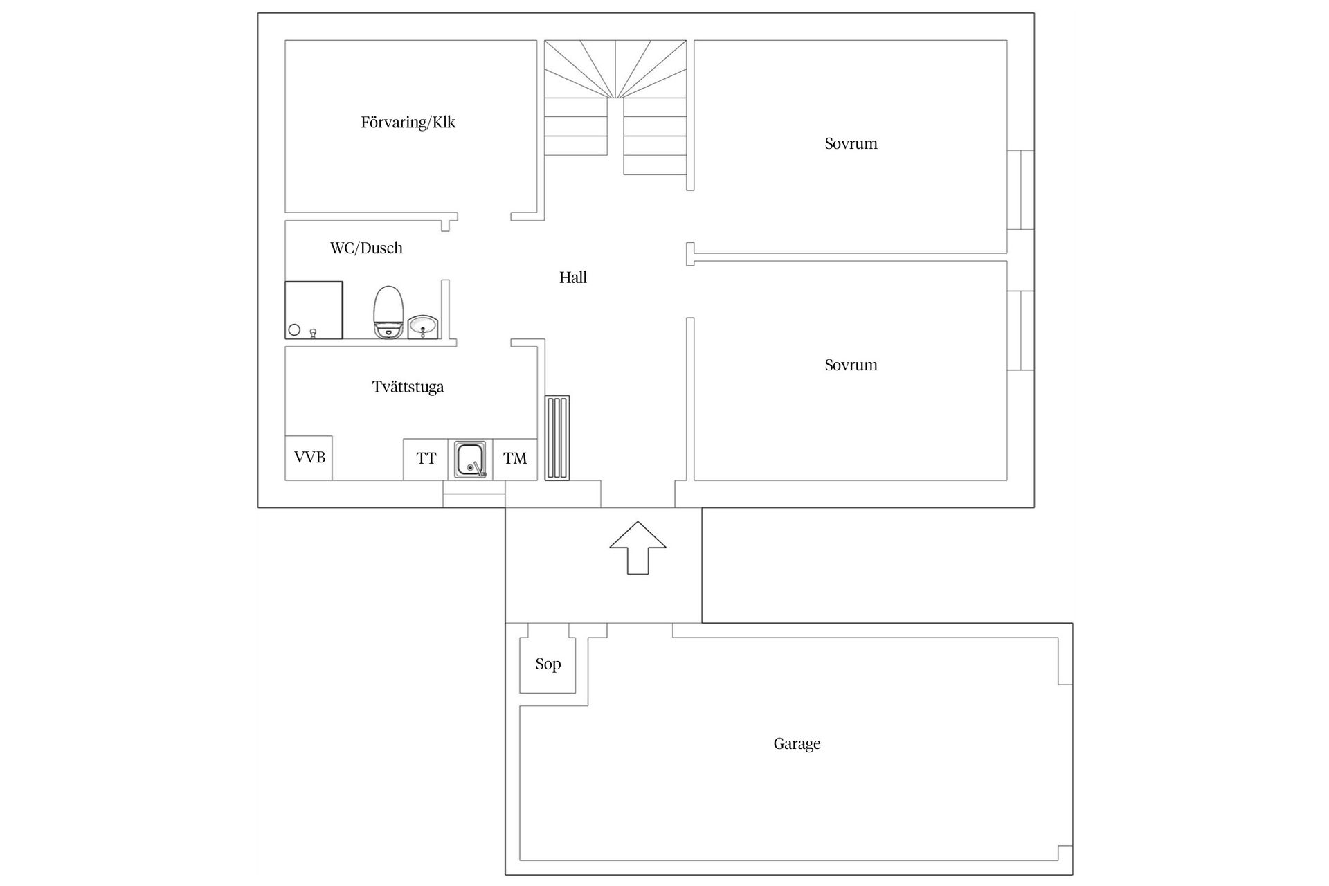 Villa, Radhus, Ättehagsvägen 31, Gribbylund, Täby