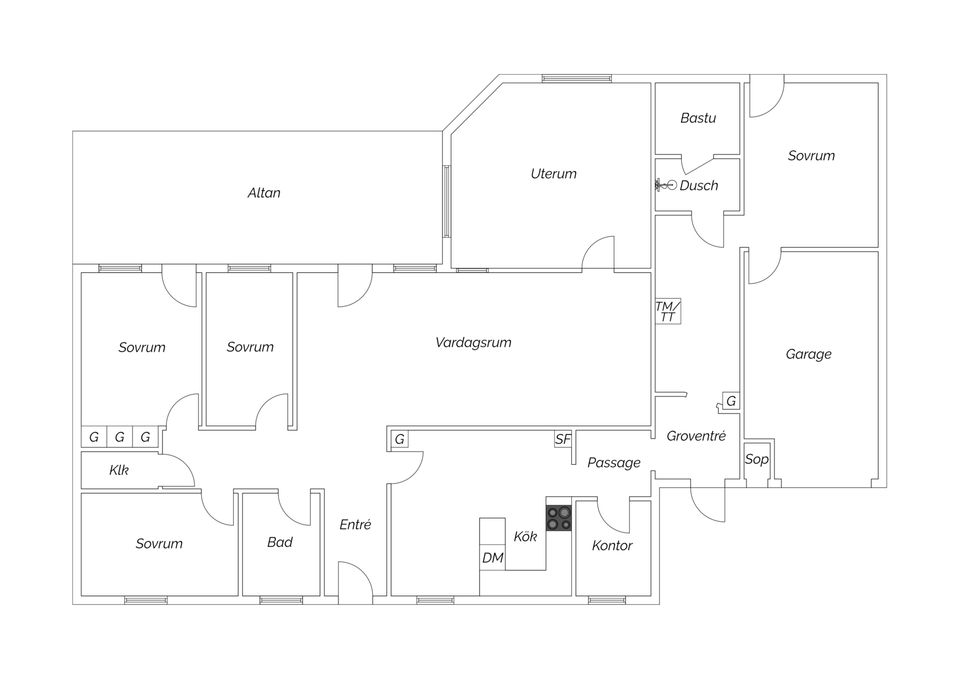 Villa, Mantalsgatan 6, Ytterby, Kungälv