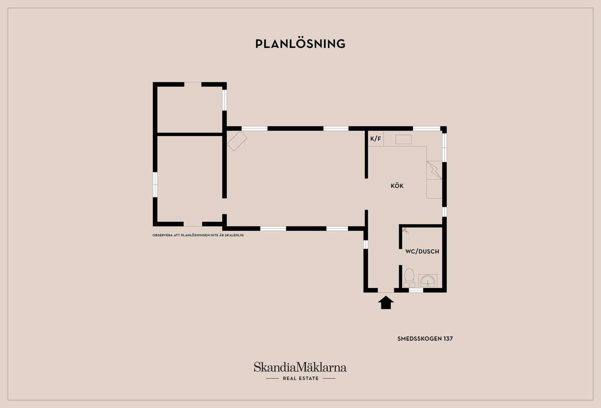 Fritidshus, Smedsskogen 137, Smedsskogen, Hjo