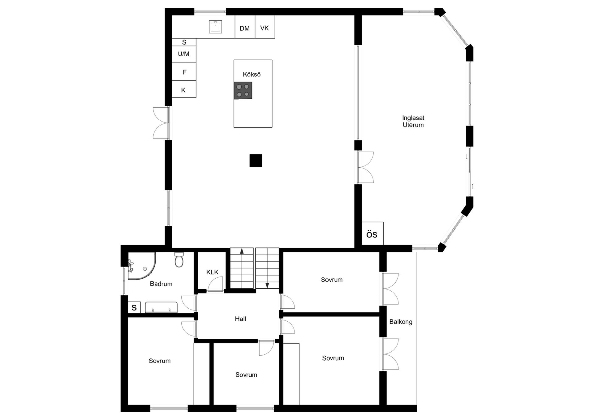 Villa, Strandvägen 31, Bålsta-Fånäs, Håbo