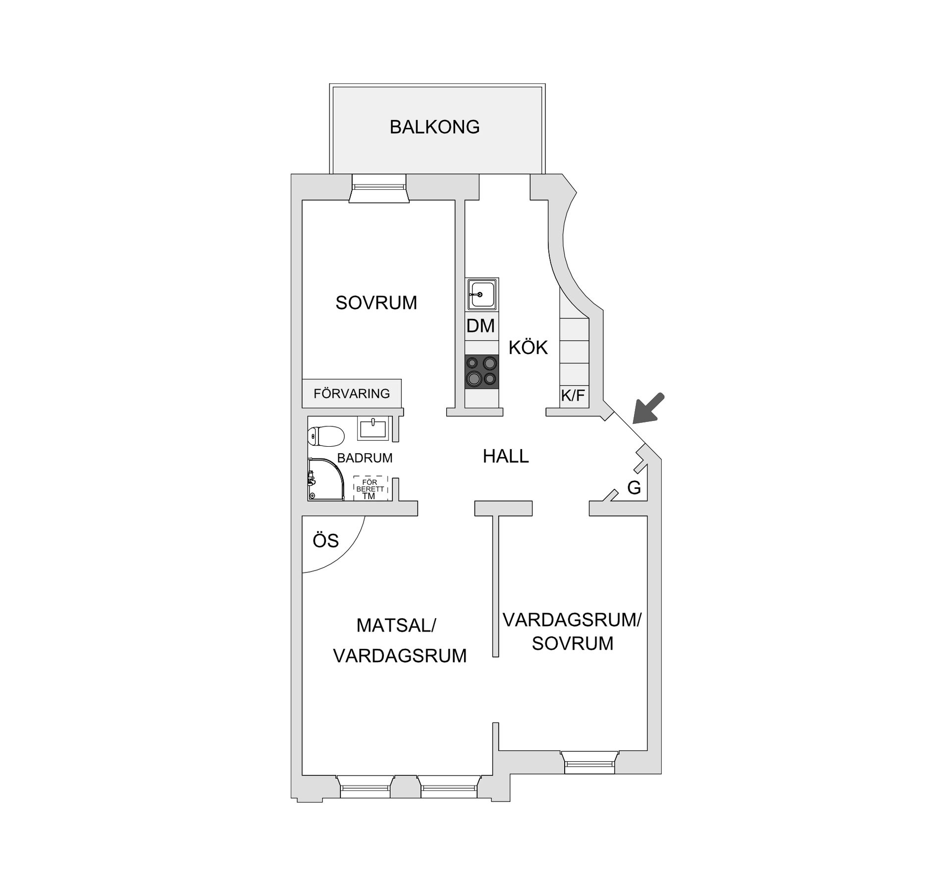 Bostadsrätt, Upplandsgatan 29, 1 tr, Vasastan Odenplan, Stockholm