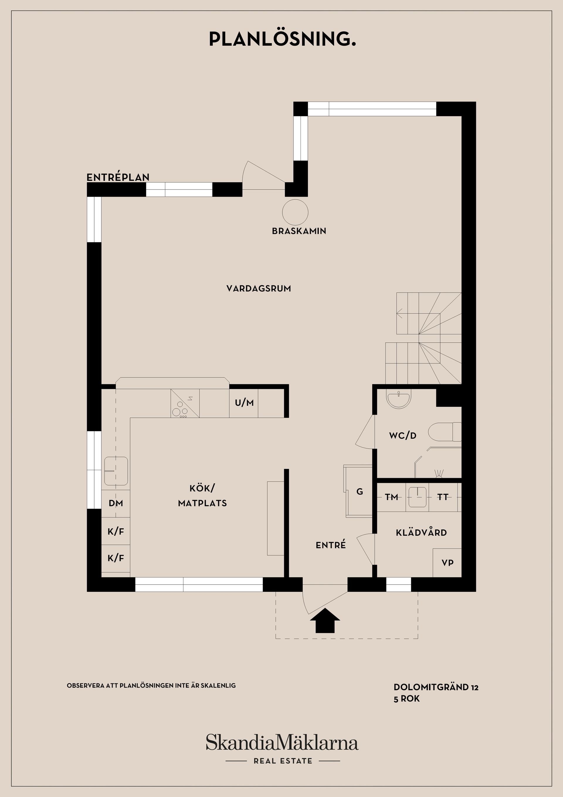 Radhus, Dolomitgränd 12, Bromma Beckomberga, Stockholm