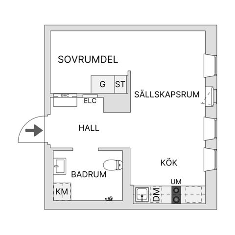 Bostadsrätt, Anna Steckséns Gata 15, Vasastan Hagastaden, Stockholm