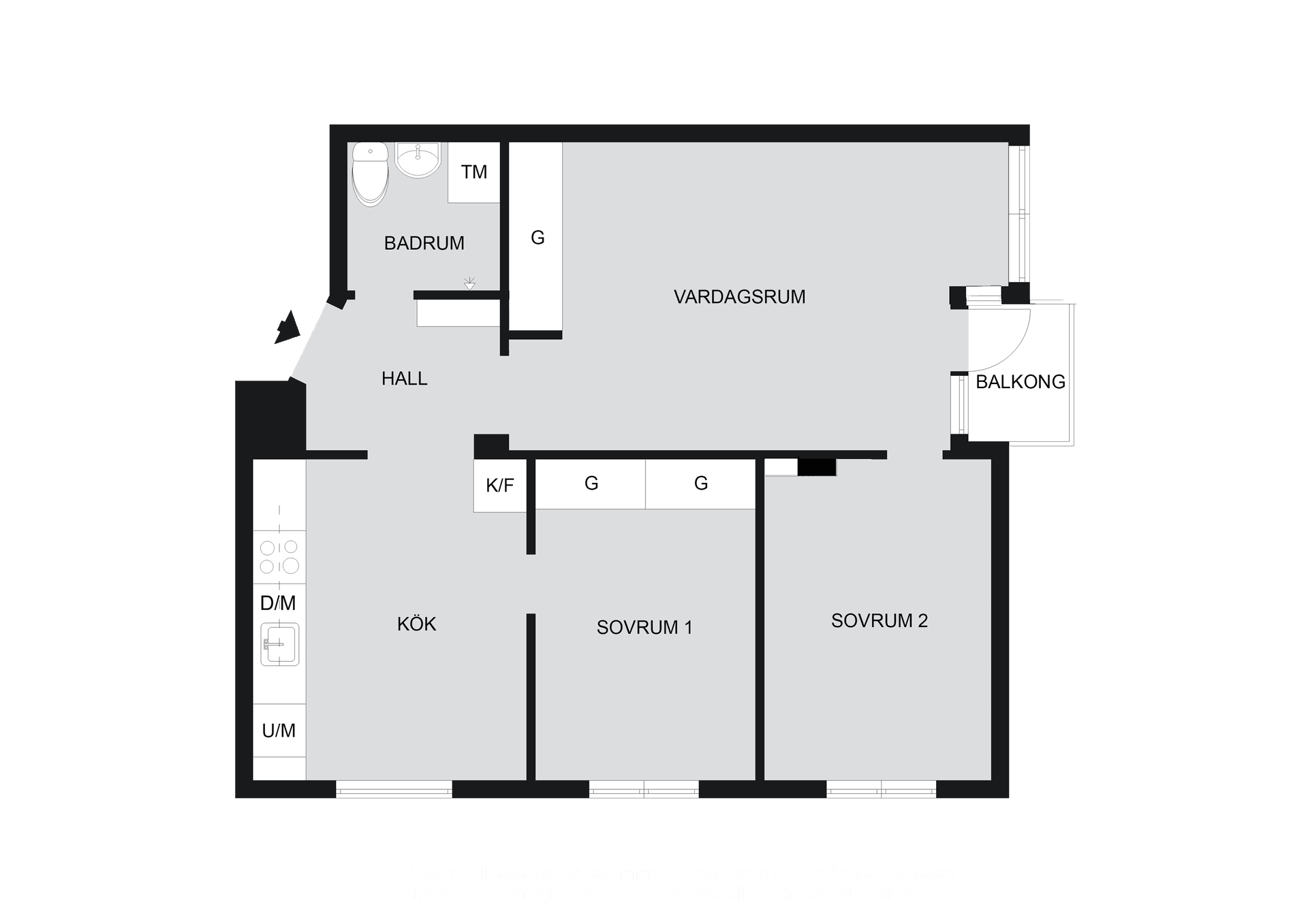 Bostadsrätt, Midgårdsvägen 6, Täby Kyrkby, Täby