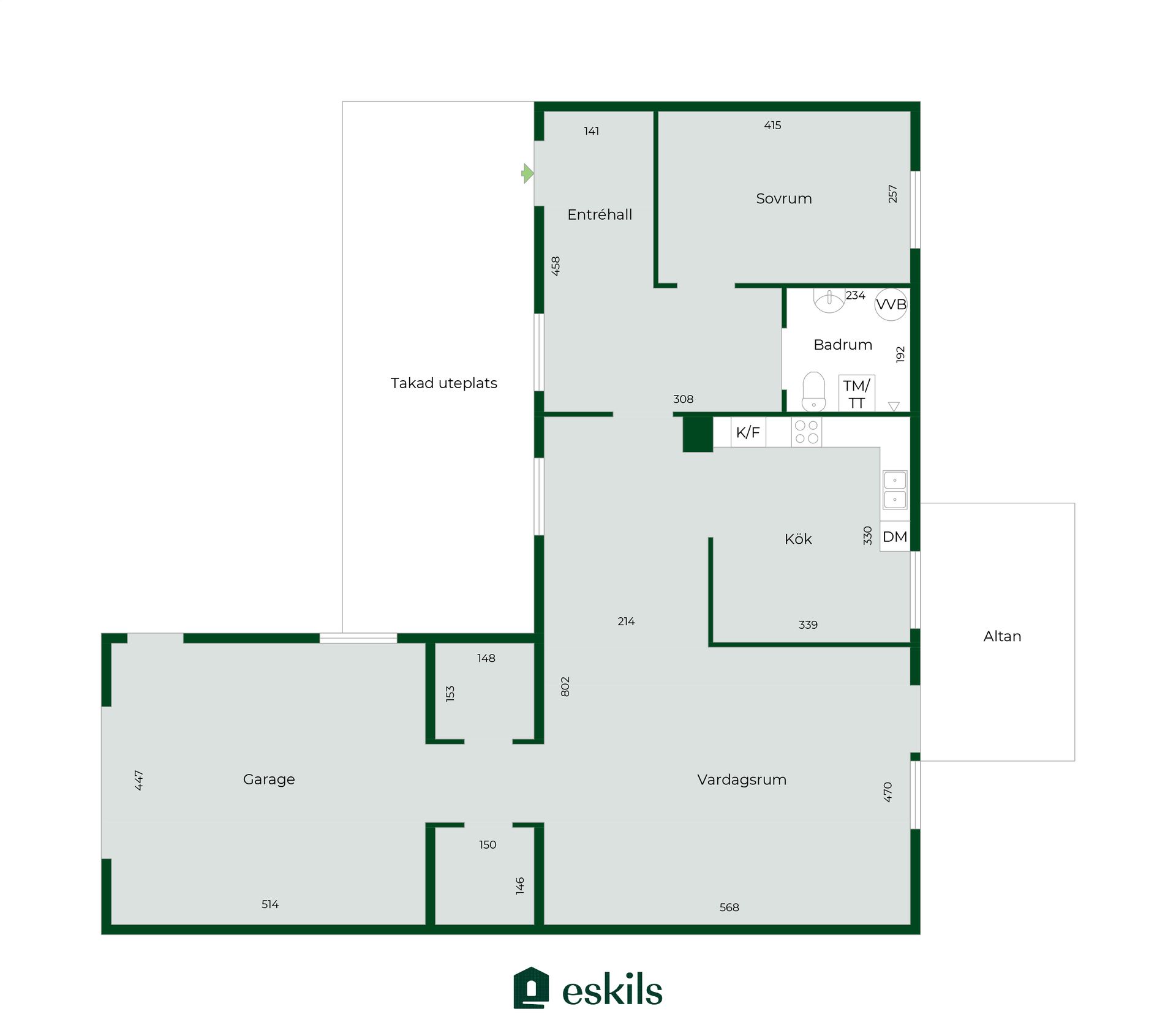 Villa, Sundtorp 1, Eskilstuna