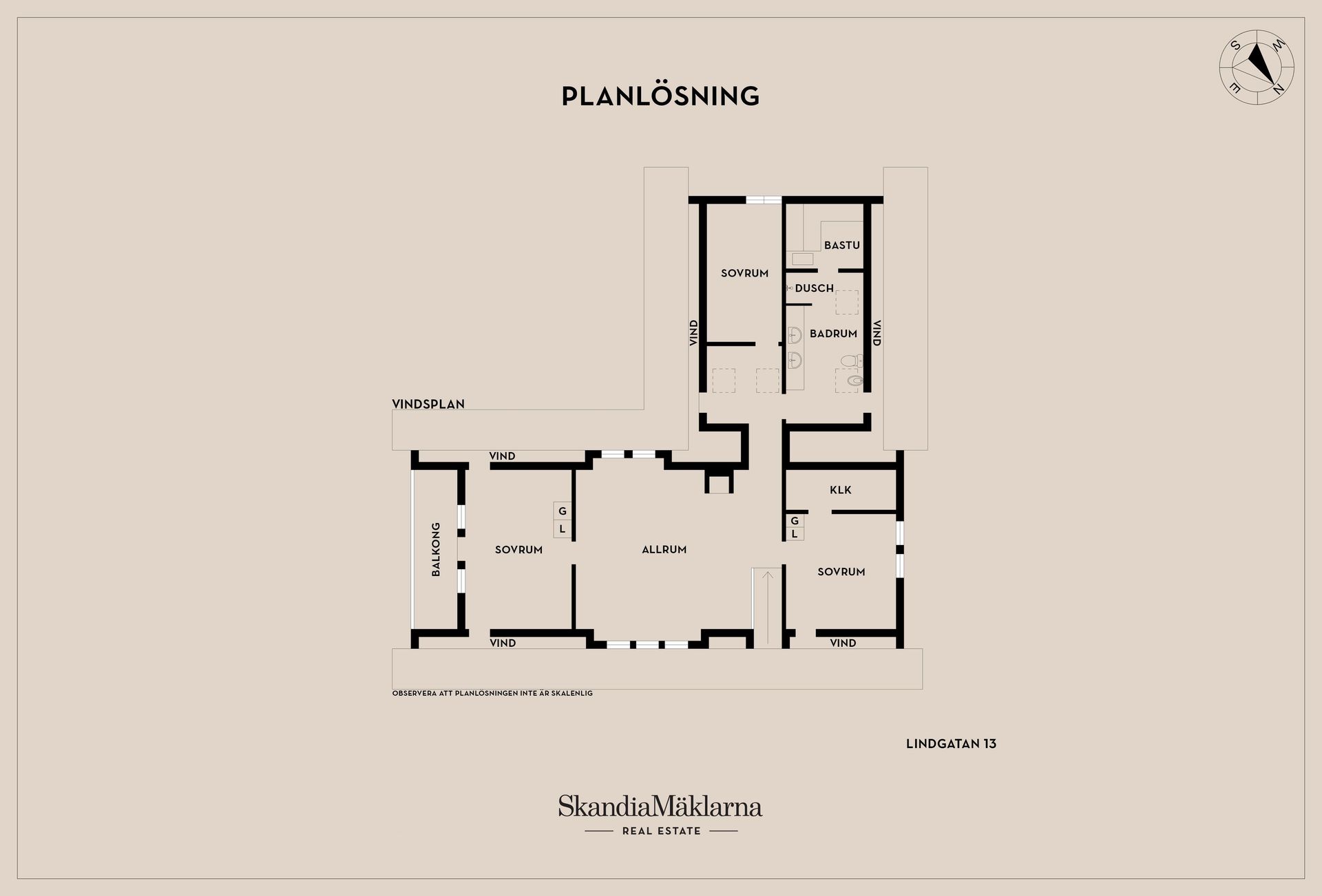 Villa, Lindgatan 13, Centrum, Hjo