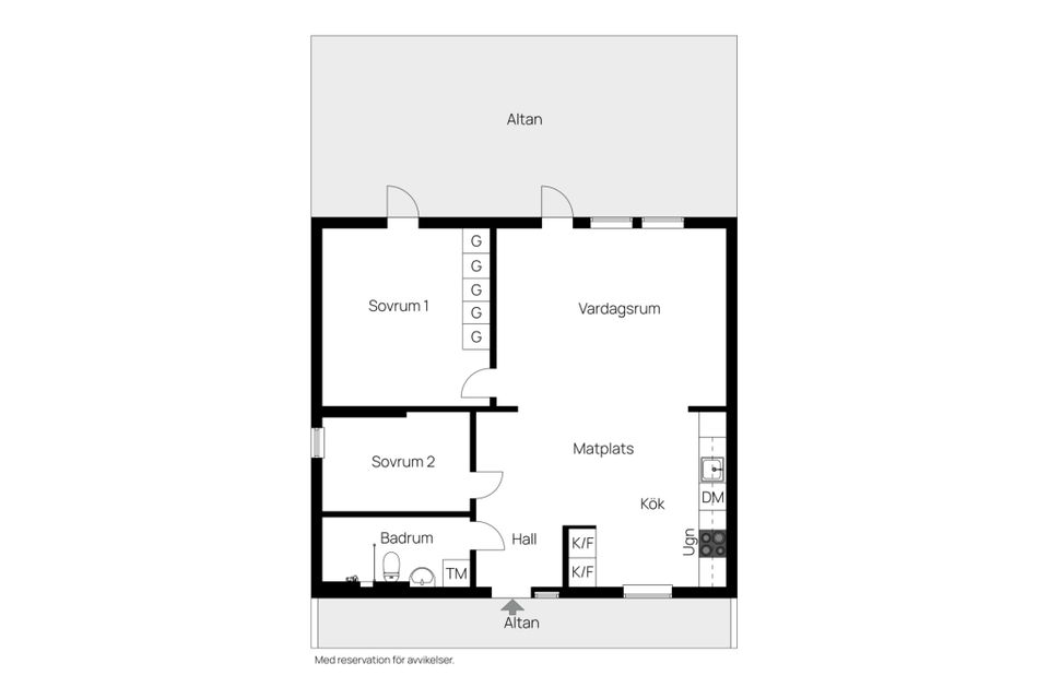 Radhus, Kaggeholm 19A, Helgö / Kaggeholms Slottsby, Ekerö