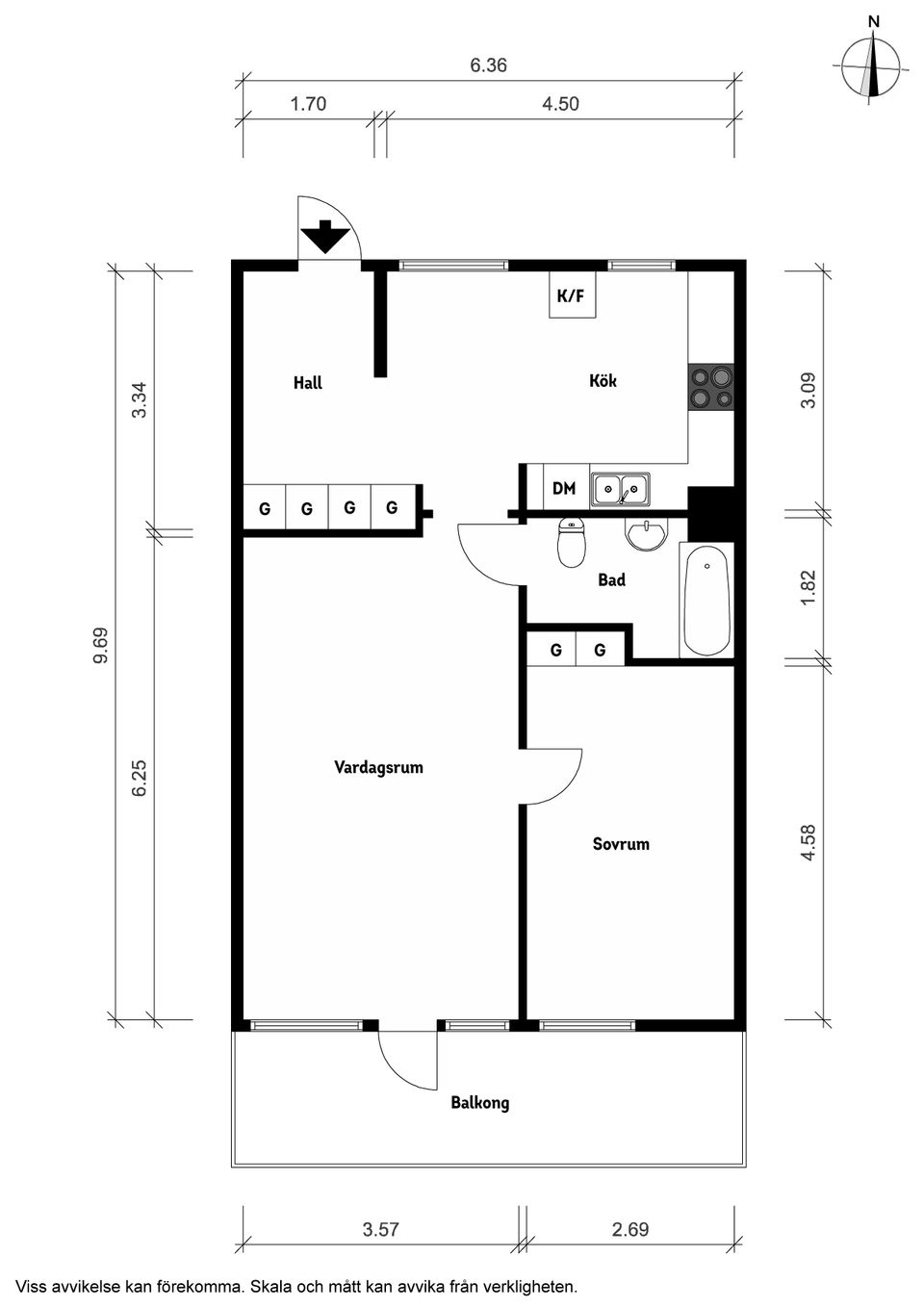 Bostadsrätt, Prilyckegatan 103, Hisings Kärra, Göteborg