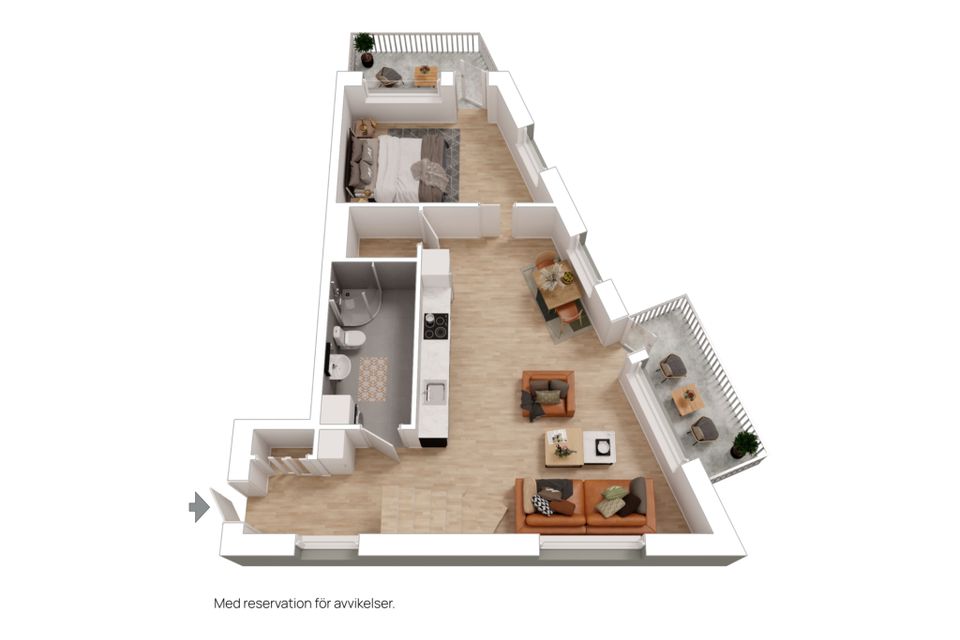 Bostadsrätt, Vårdsätravägen 3 B, Rosendal, Uppsala