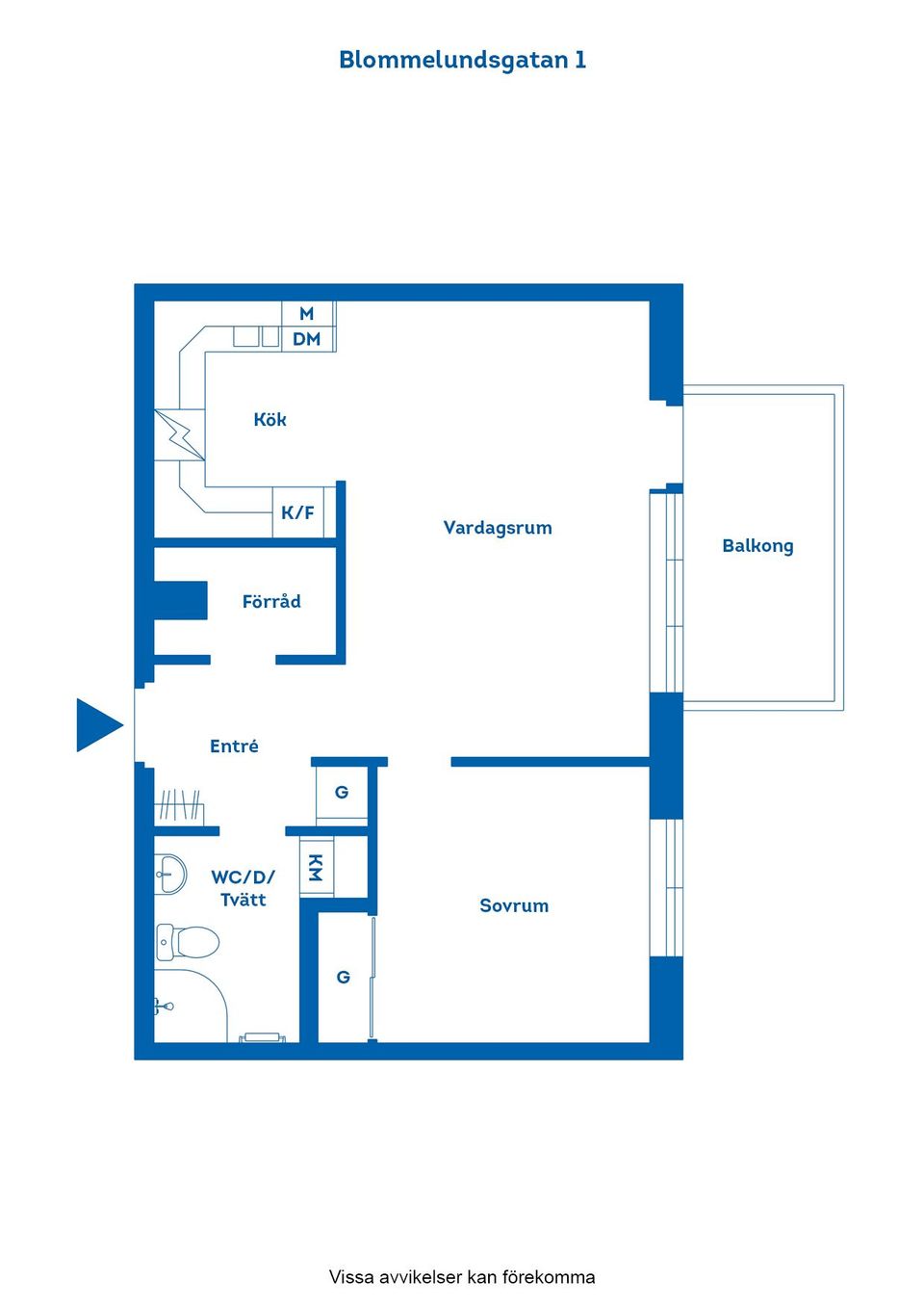 Bostadsrätt, Blommelundsallén 1, Sandbyhov, Norrköping