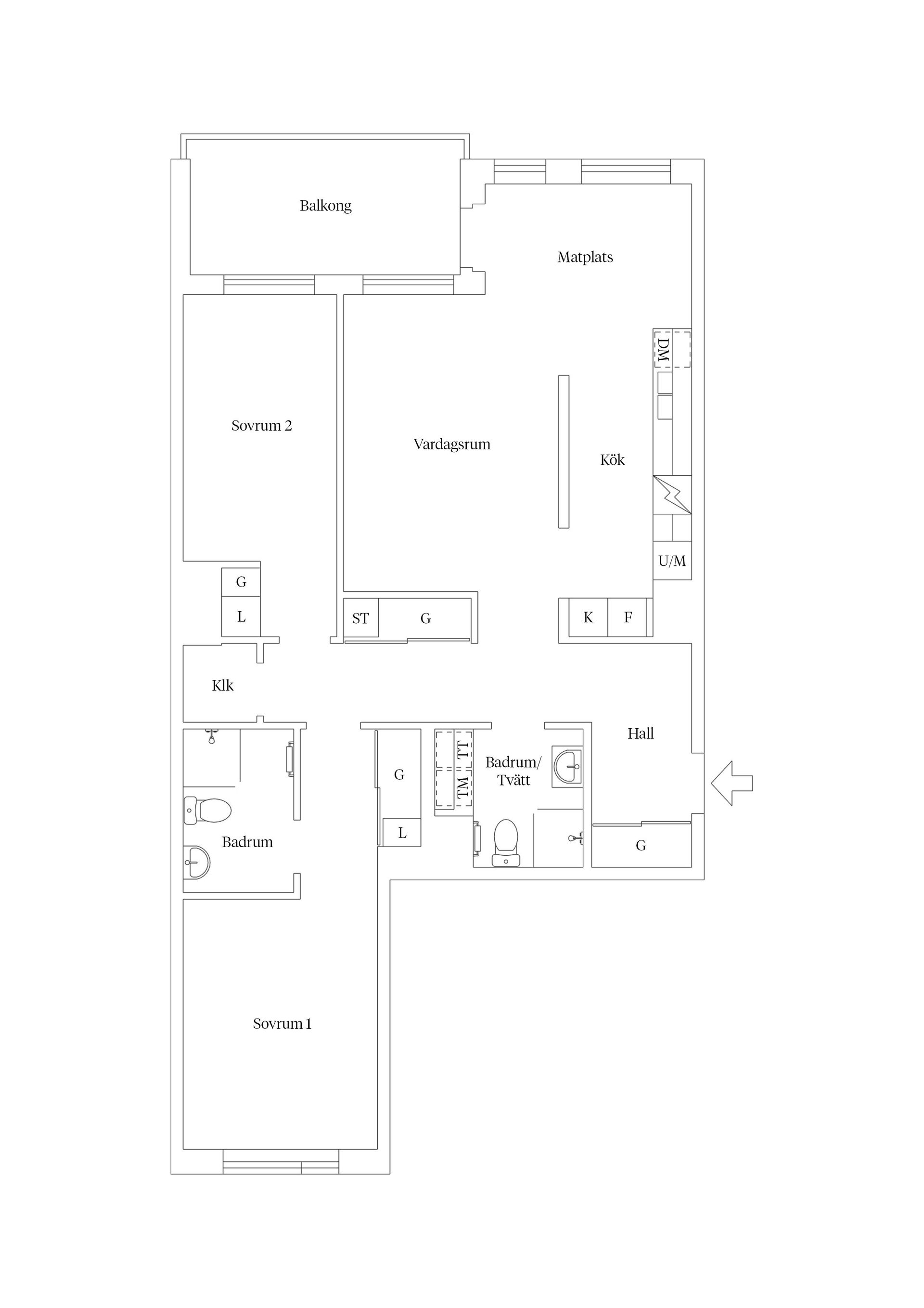 Bostadsrätt, Västra Varvsgatan 15 A, Västra Hamnen, Malmö