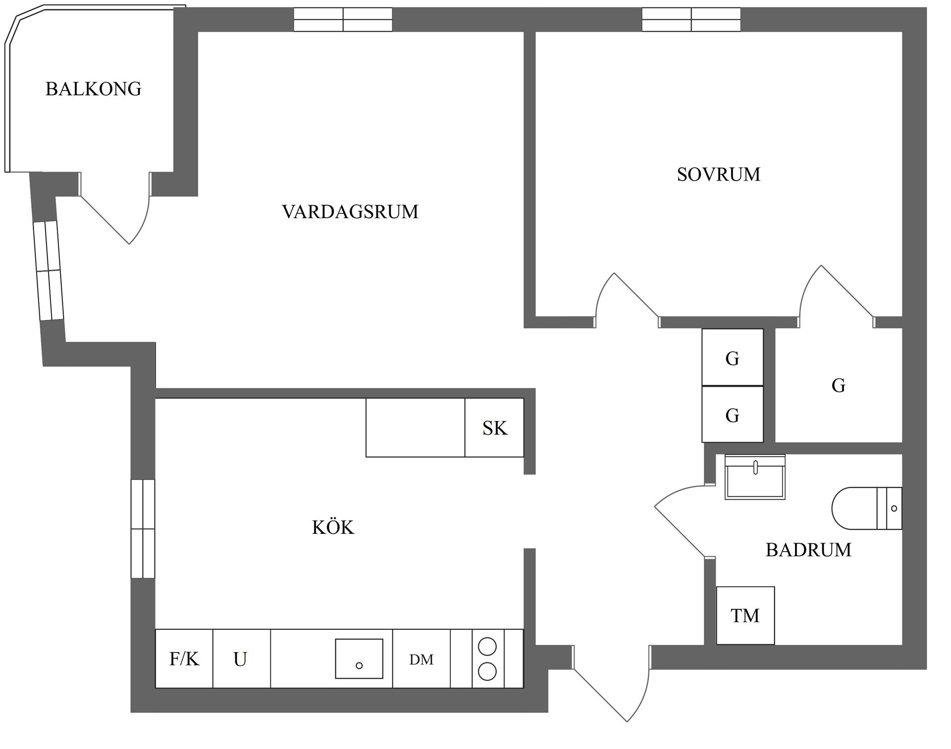 Bostadsrätt, Nanolfsvägen 19B, Centralt, Finspång
