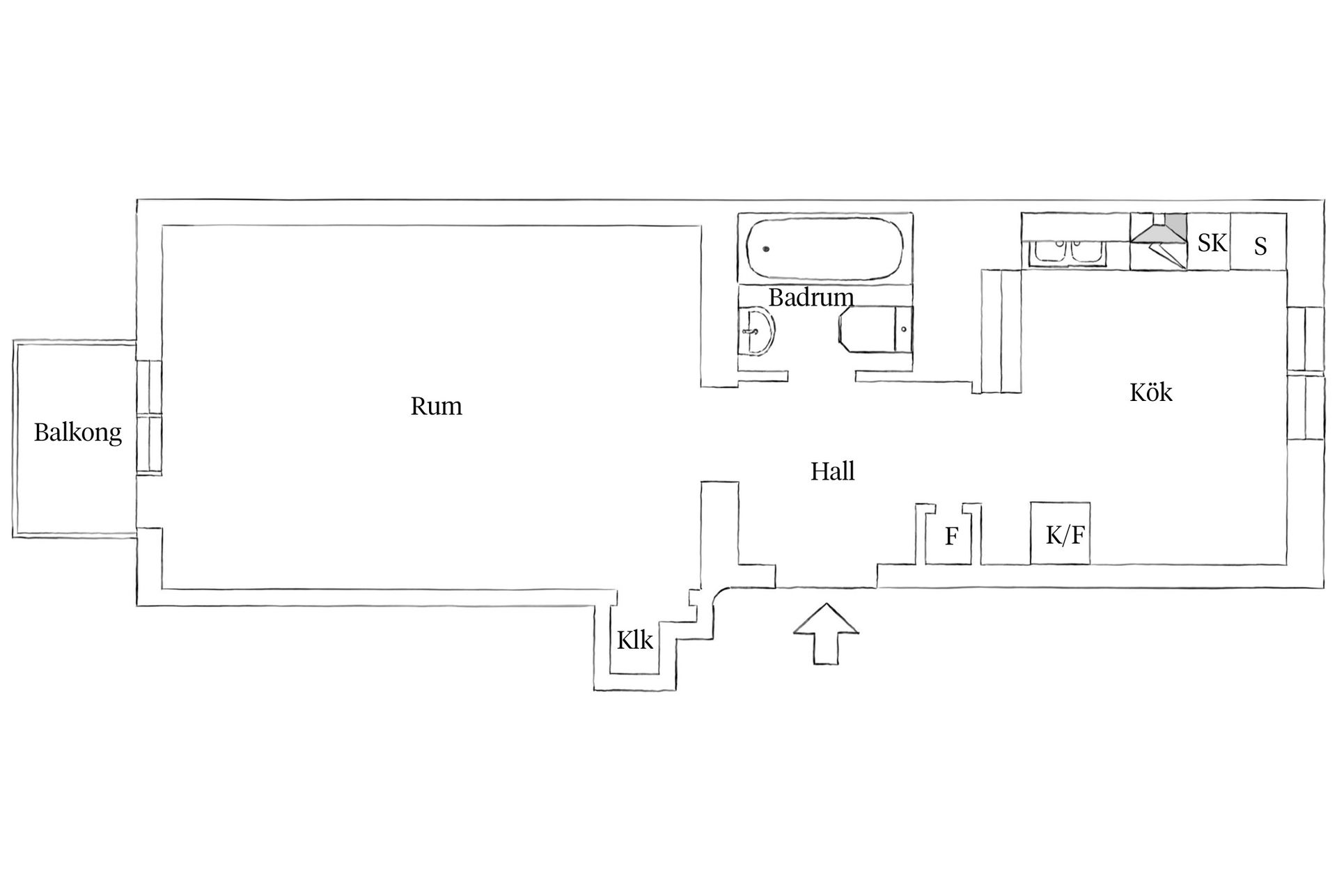 Bostadsrätt, Asperögatan 8C, Majorna - Sandarna, Göteborg