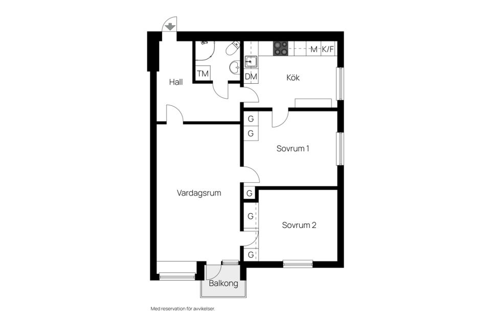 Bostadsrätt, Örnstigen 1, Näsbypark, Täby