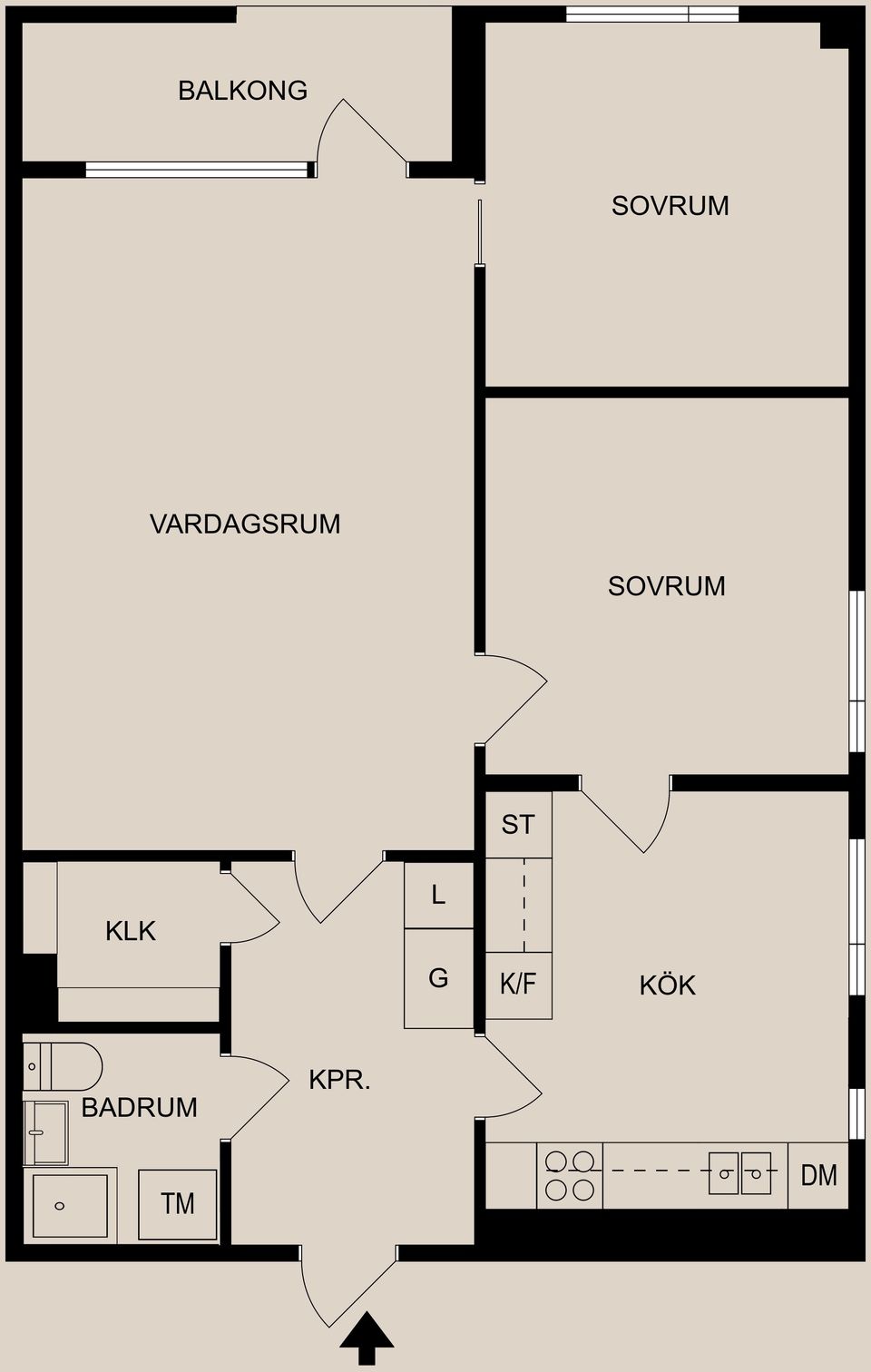 Bostadsrätt, Rösgången 45, Vidablick, Norrköping