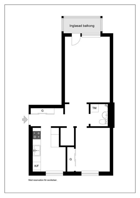Bostadsrätt, Gustav Garvares gata 10A, Haga, Umeå