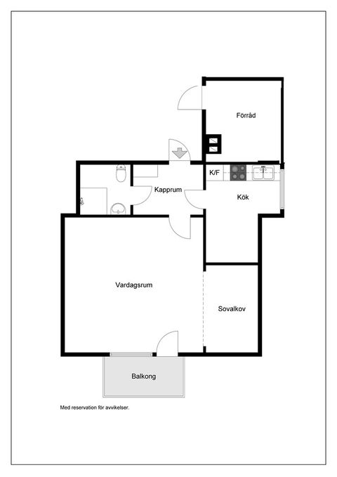 Bostadsrätt, Gustav Garvares Gata 2, Haga, Umeå