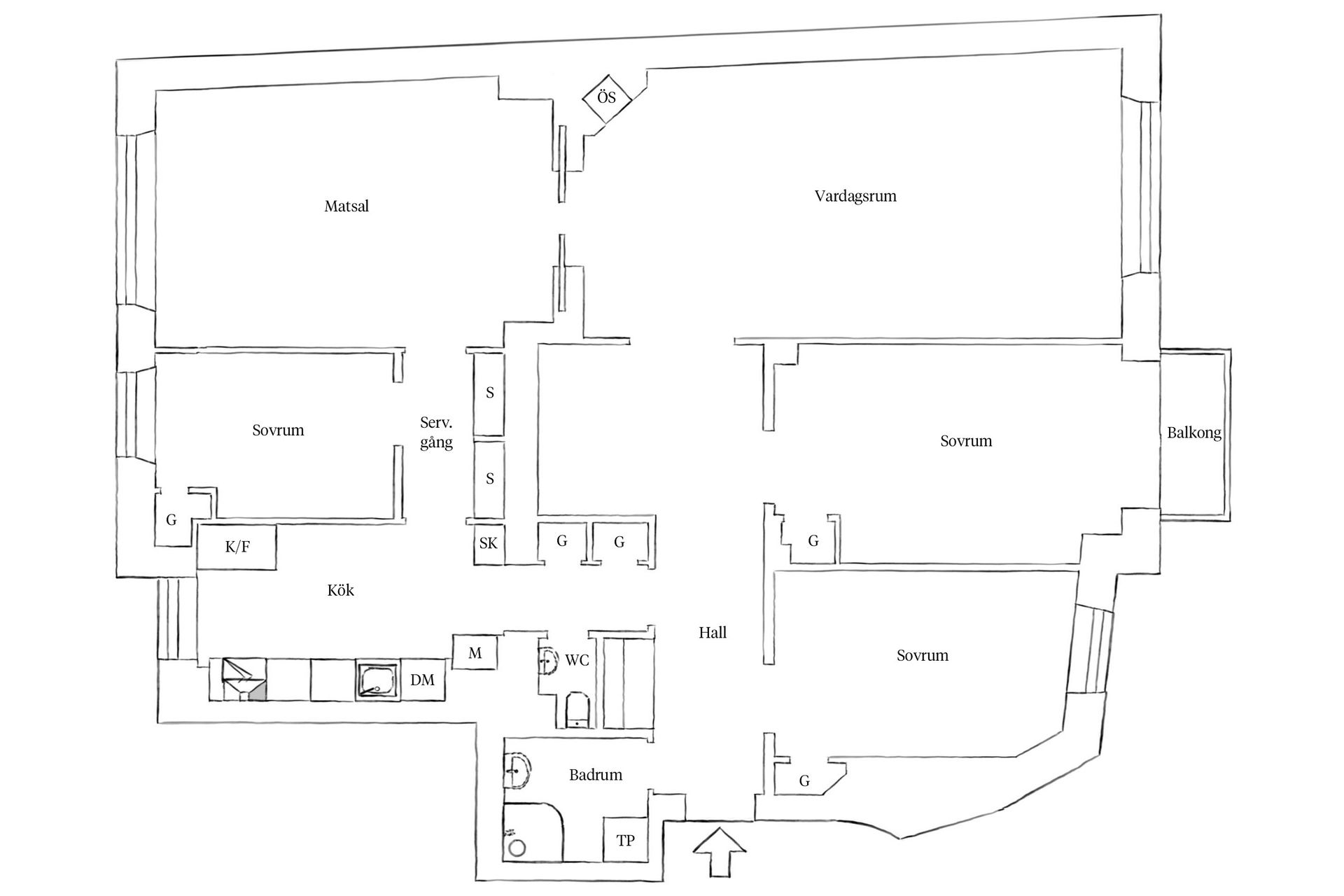 Bostadsrätt, Eklandagatan 12, Lorensberg, Göteborg