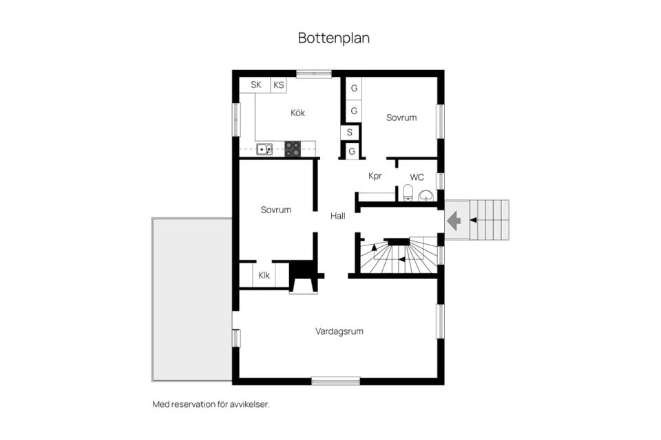 Villa, Gnejsvägen 14, Frufällan, Borås