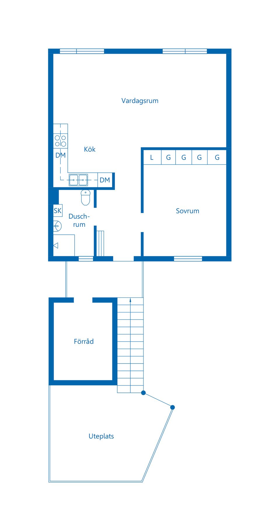 Bostadsrätt, Knutbyvägen 21F, Norrtälje stad - Öster Knutby, Norrtälje