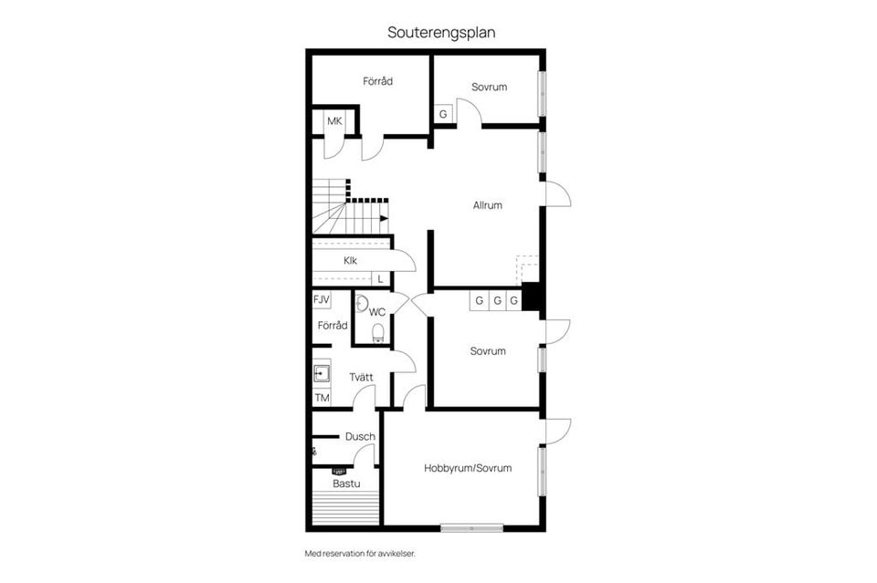 Villa, Betesvägen 7, Bondsjöhöjden, Härnösand