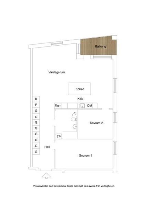 Bostadsrätt, Annedalsvägen 59, 4tr, Bromma - Annedal, Stockholm