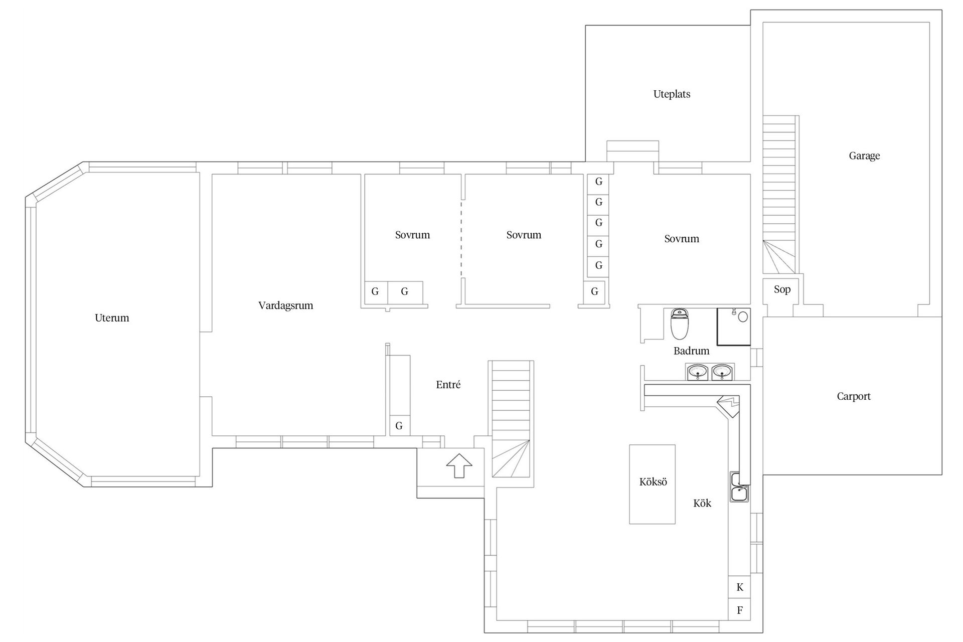 Villa, Soluppgången 4, Habo - Sjogarp, Habo