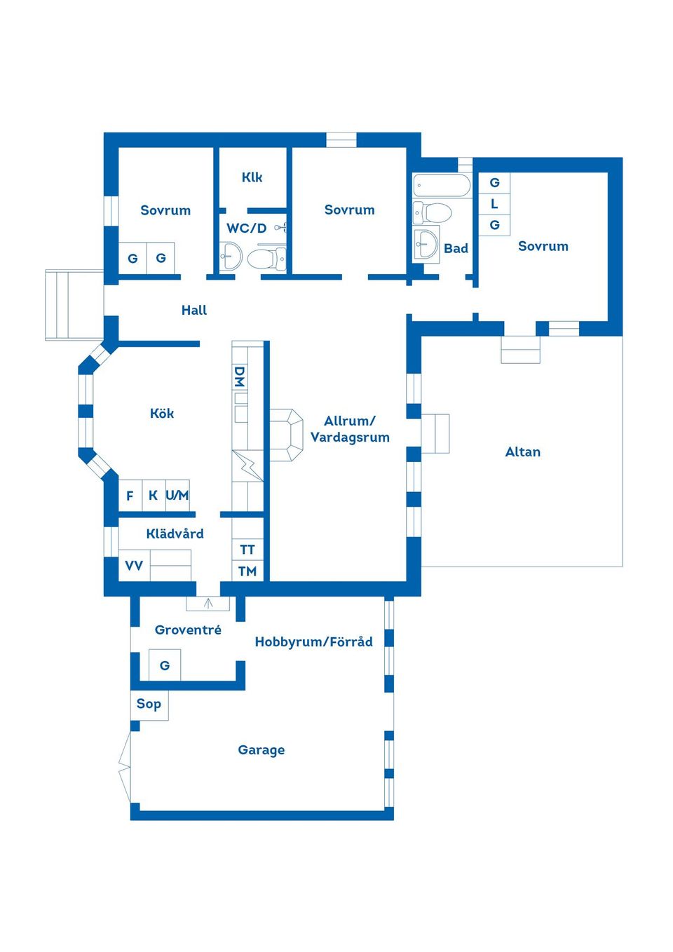 Villa, Axelas väg 6, Knösö, Karlskrona