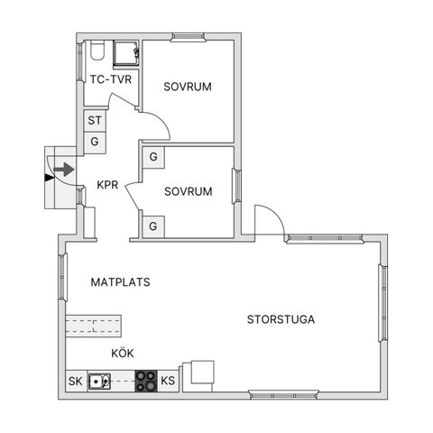 Fritidshus, Laxvägen 6, Svinsjö Gård, Gnesta