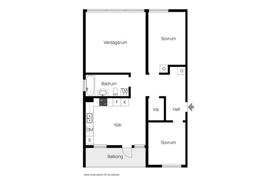 Bostadsrätt, Brännbergsvägen 17A, Forsdala, Lycksele
