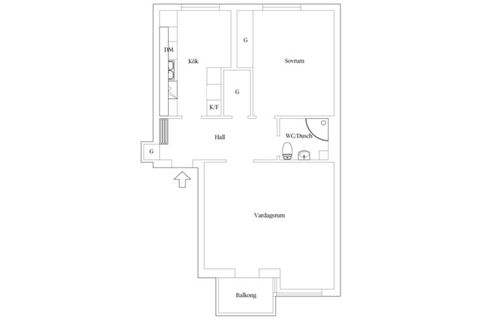 Bostadsrätt, Bjulevägen 16, Enskede - Stureby, Stockholm